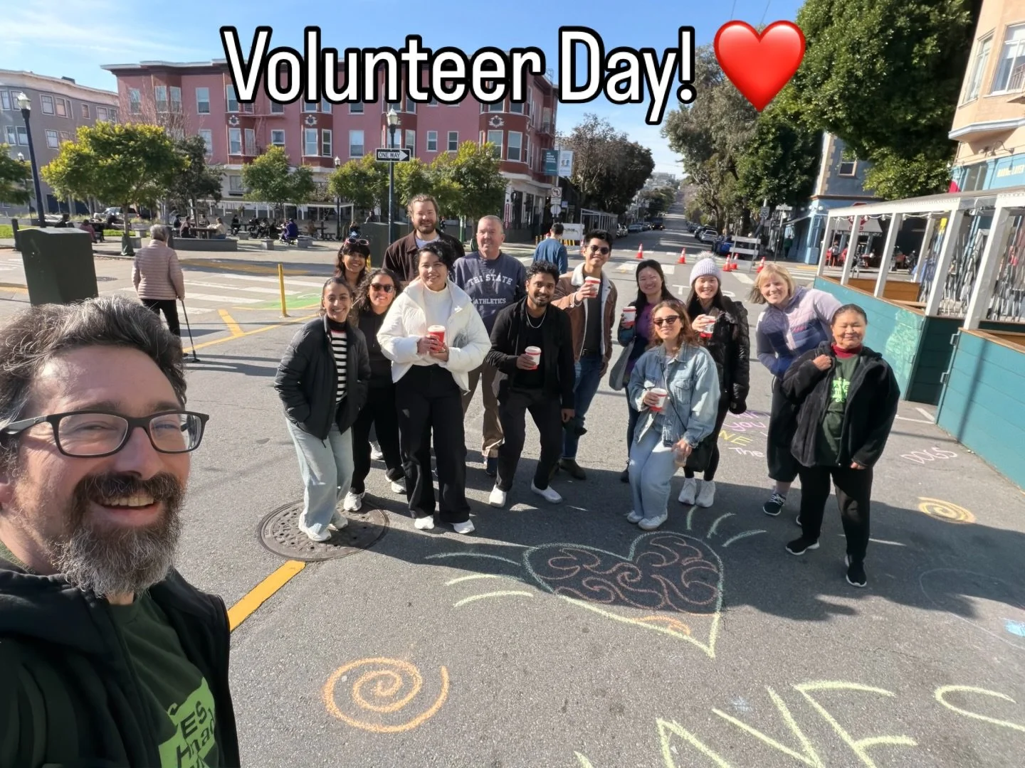 Amazing Volunteer Day today! Huge shoutout to everyone that came out. Join in the fun with us! Email volunteer@hayespromenade.org for more info. ❤️ #HayesPromenade