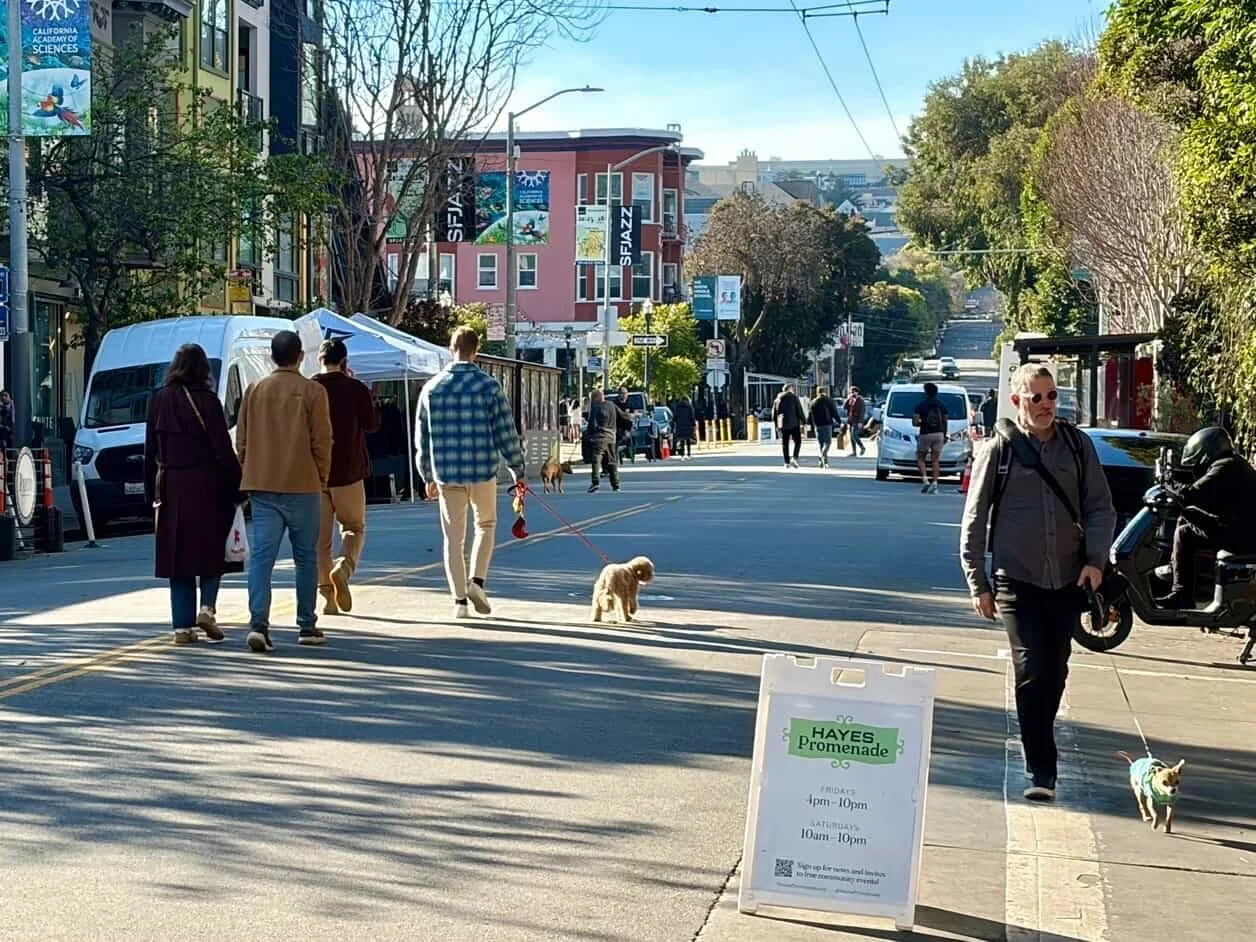 Some paws and their owners out enjoying Hayes Promenade on Saturday 01/10. Photo credit: @joemaloneyjoe