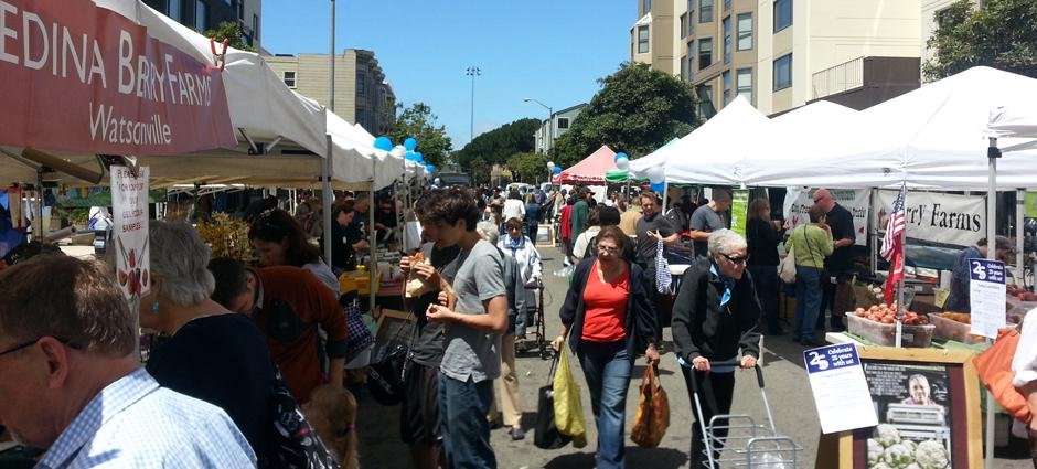  Fillmore Farmers Market, image courtesy  pcfma.org  
