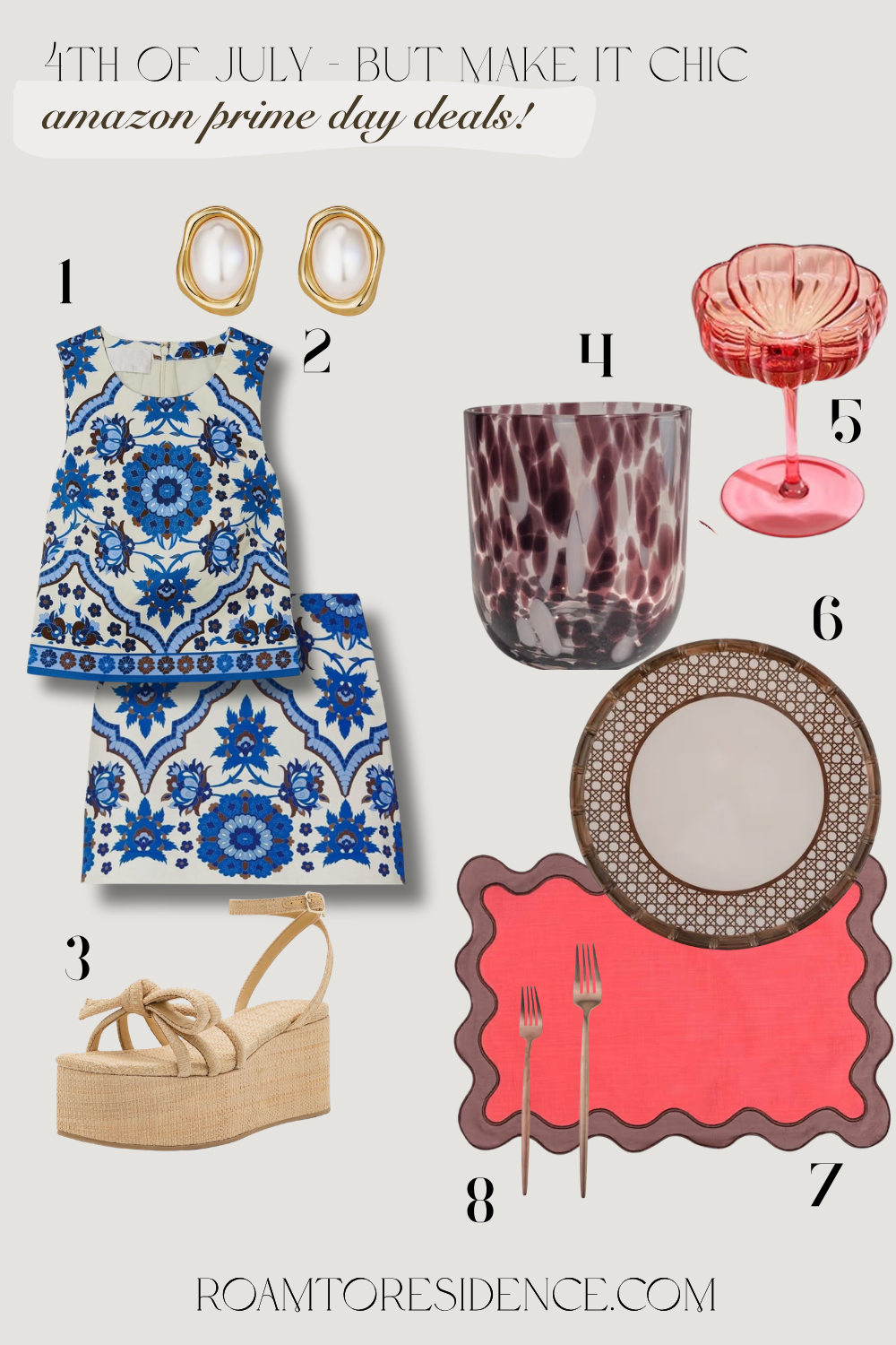 4th of July Party Inspo - Amazon Prime Day Edit