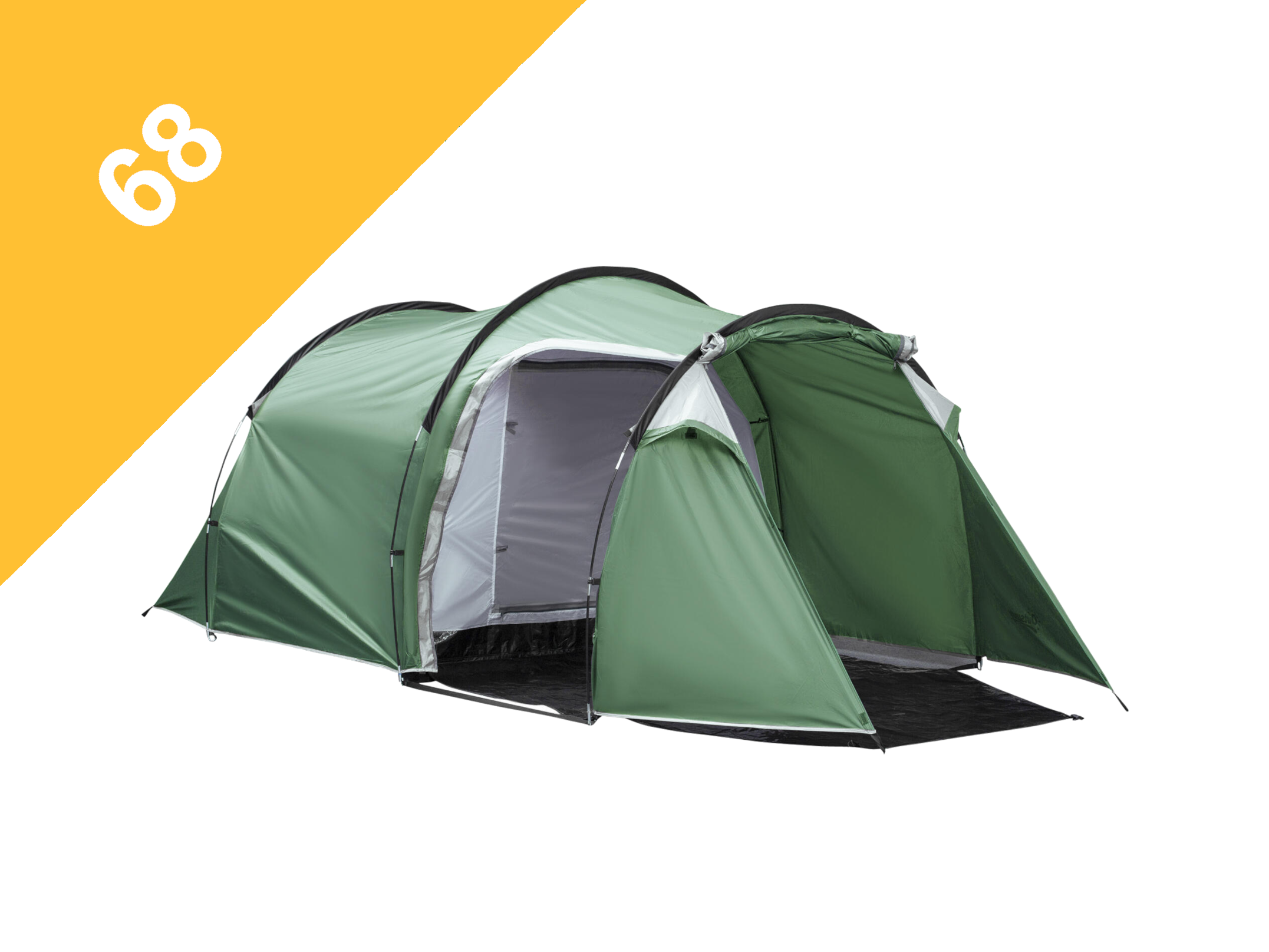 Outsunny 4P Tente de Camping