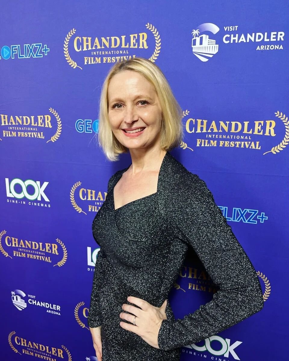 On the red carpet at the opening night of Chandler International Film Festival!🎬

Honored and delighted to screen my film Five Questions at this amazing festival!❤️

#chandlerinternationalfilmfestival #filmfestivalseason #amberpaul #sagaftramember #