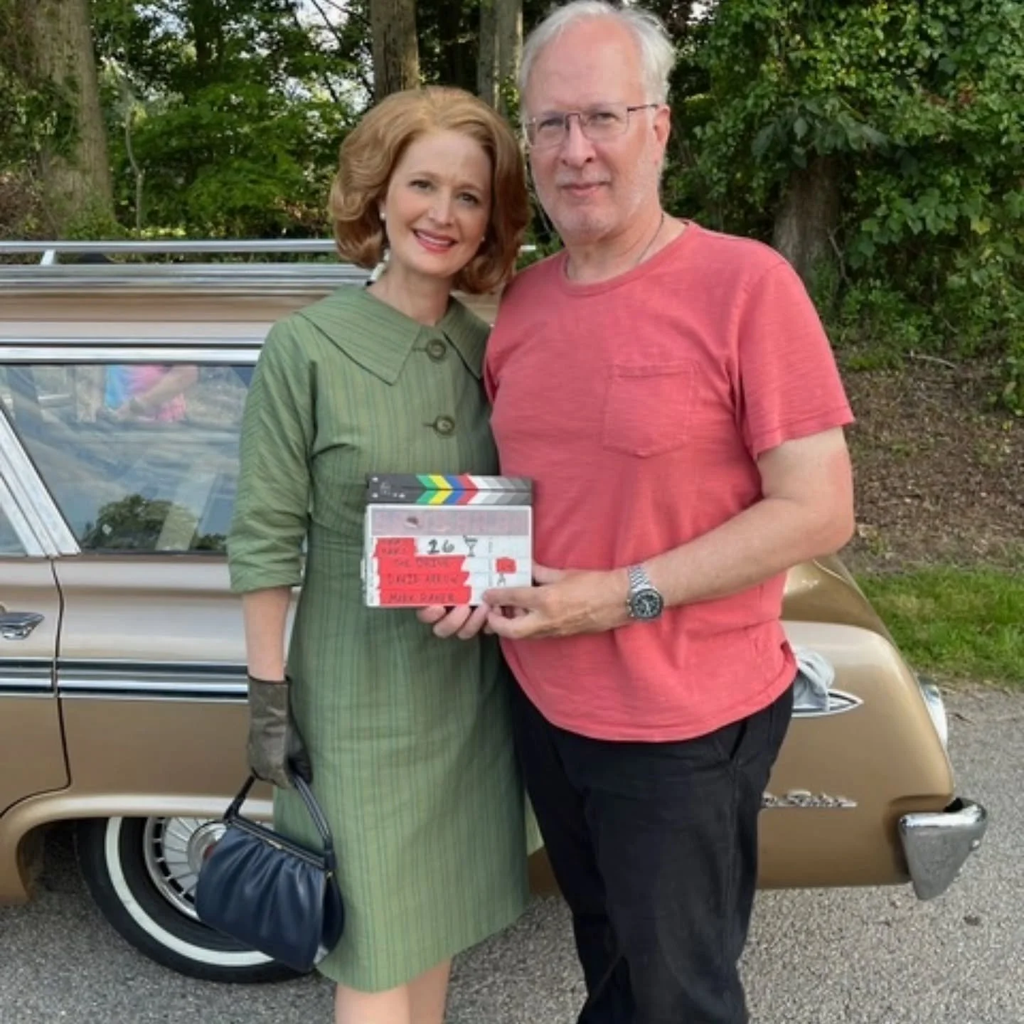 THE DRIVE is an Official Selection at the 2026 Beaufort International Film Festival!🎬

We've heard such amazing things about this festival, and we can't wait to screen our film on February 19th.❤️

Pictured on set with the incomparable Mark Raker, o