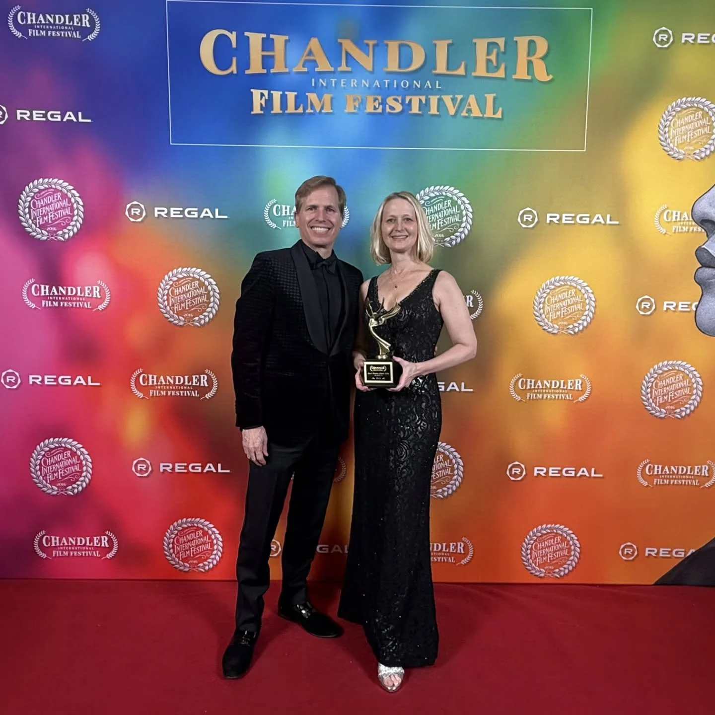 So honored to win Best Drama Short Film for THE DRIVE at Chandler International Film Festival!❤️

This honor belongs to our incredible cast and crew🎬

Andrew Arrow @andrewsarrow 
Emma Carpio @emma_and_elanie 
Candice Clarke @_rock.candy_ 
Madison Ch