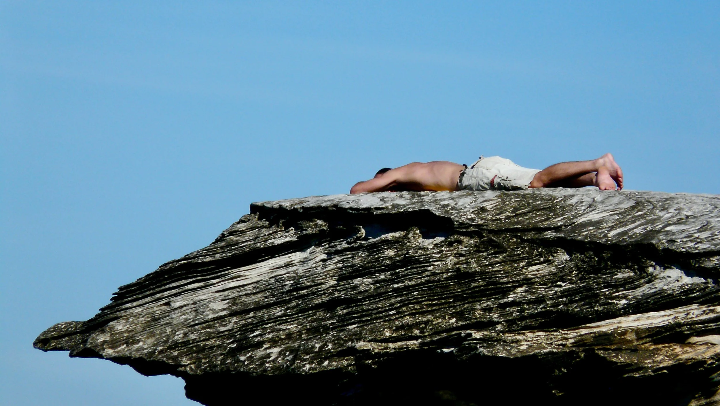 Sunbather, Curl Curl, May 2010