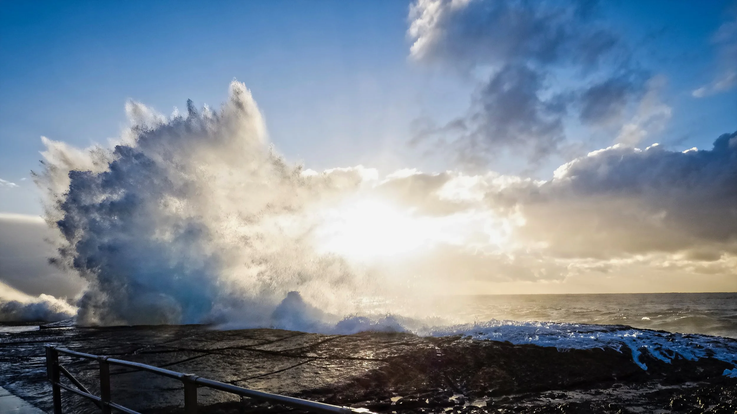 Really f***ing cold, North Curl Curl, Sydney, August 2017
