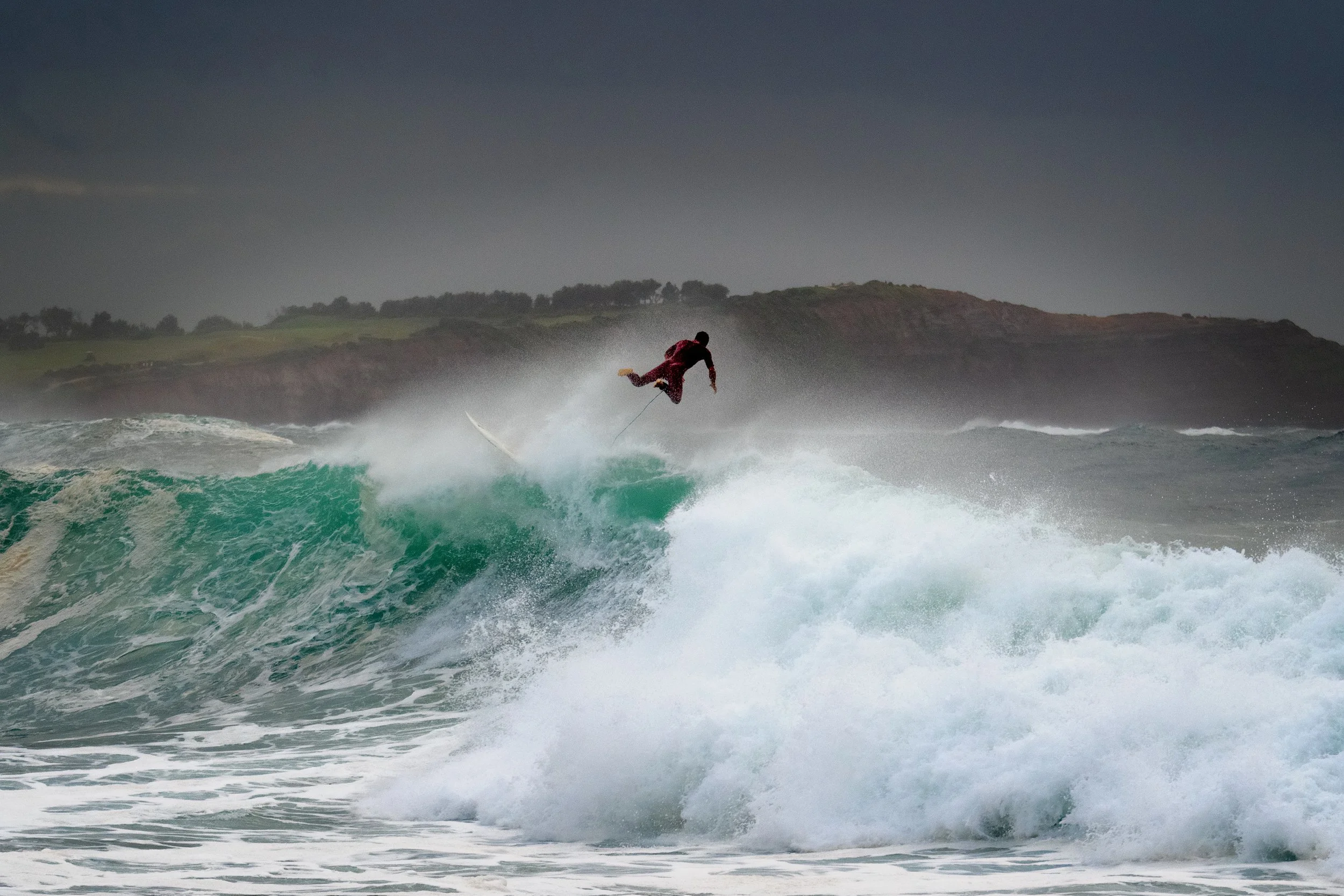 Deadpool goes surfing, Dee Why, Sydney, March 2017