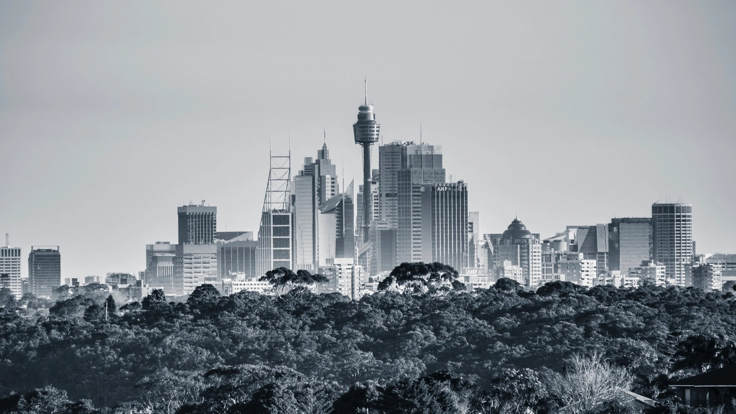 Sydney viewed from the Northern Beaches, August 2013