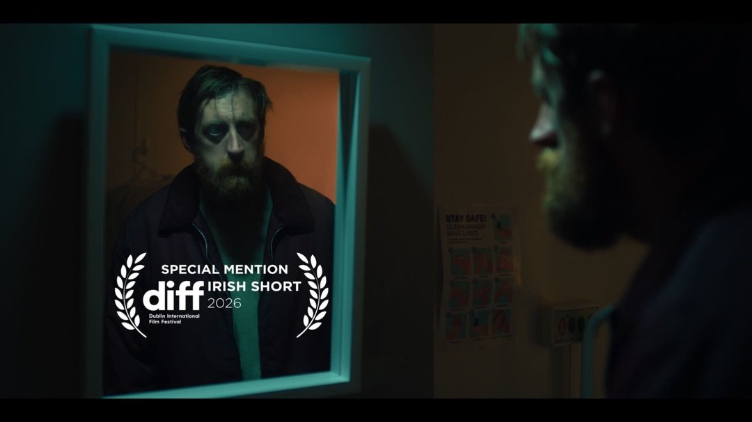 We are so delighted @emergency_accommodation_film was awarded a Special Mention from the DIFF jury for Irish Shorts @dublinfilmfestival. A testament to the talents of this fantastic cast and crew! 

Thanks to the DIFF crew (gwan @rachel_rath) for a l