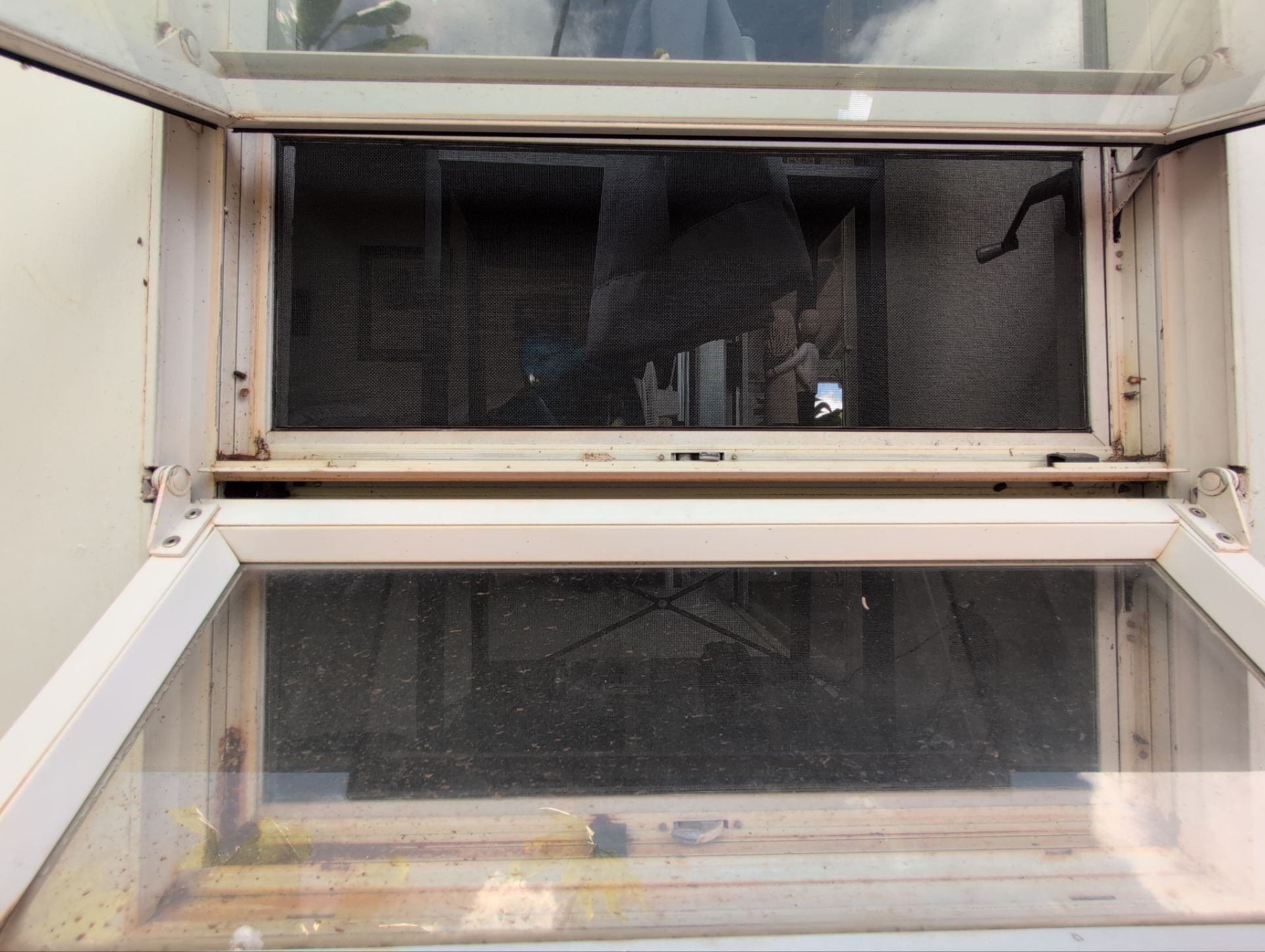 Various windows / sliding door re-screened