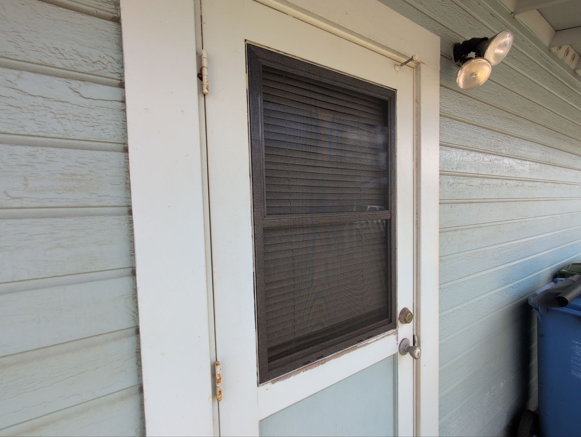 Various windows / sliding door re-screened