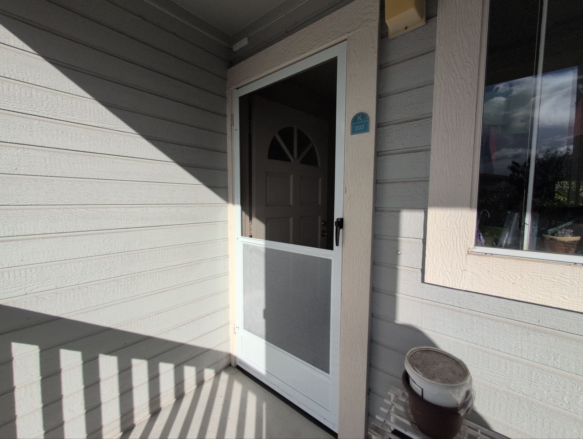 New screen door