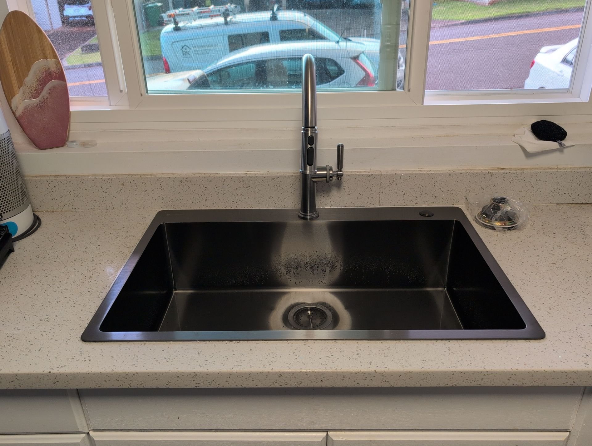 New drop-in sink & faucet