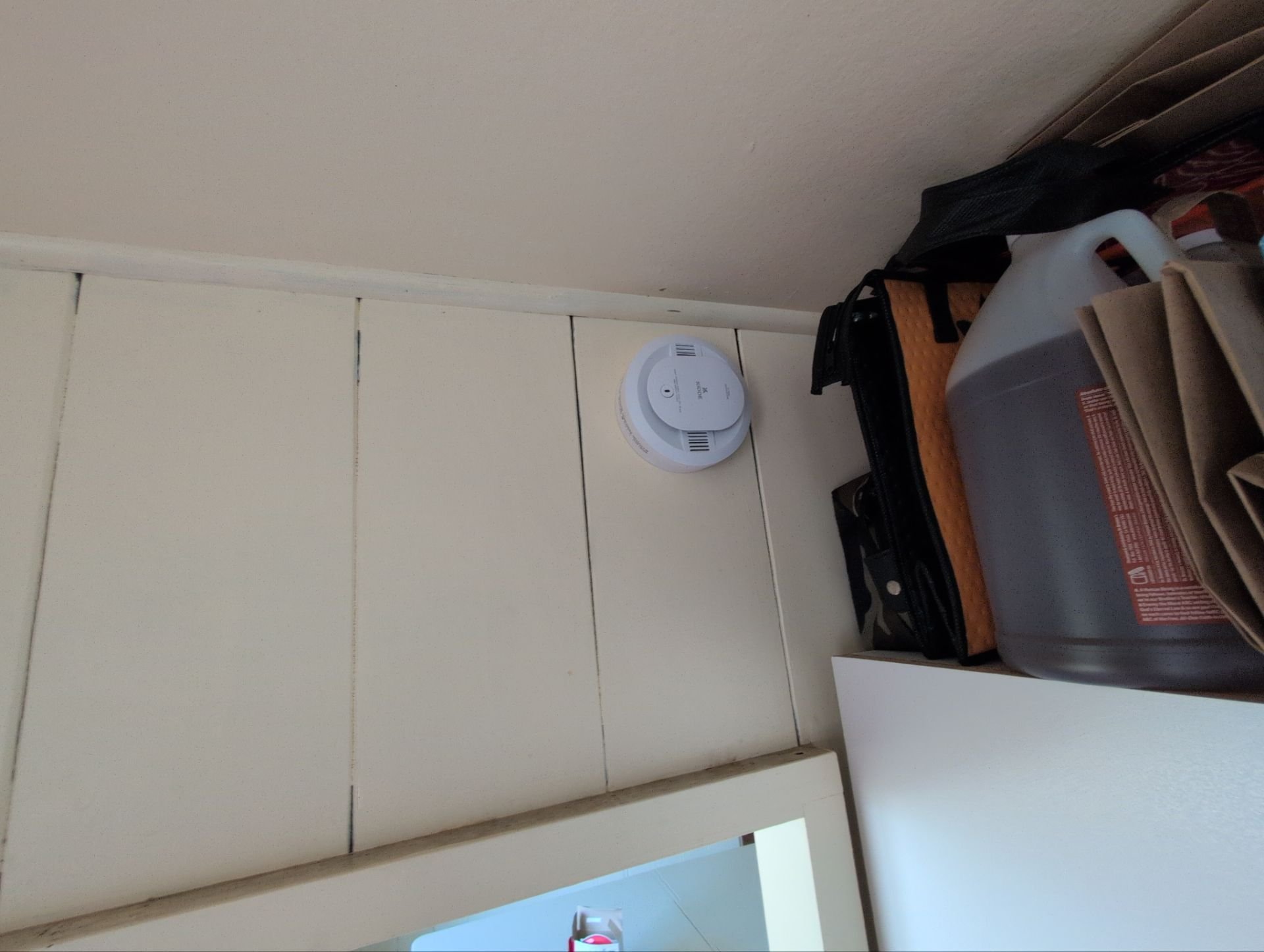 Replaced smoke alarm