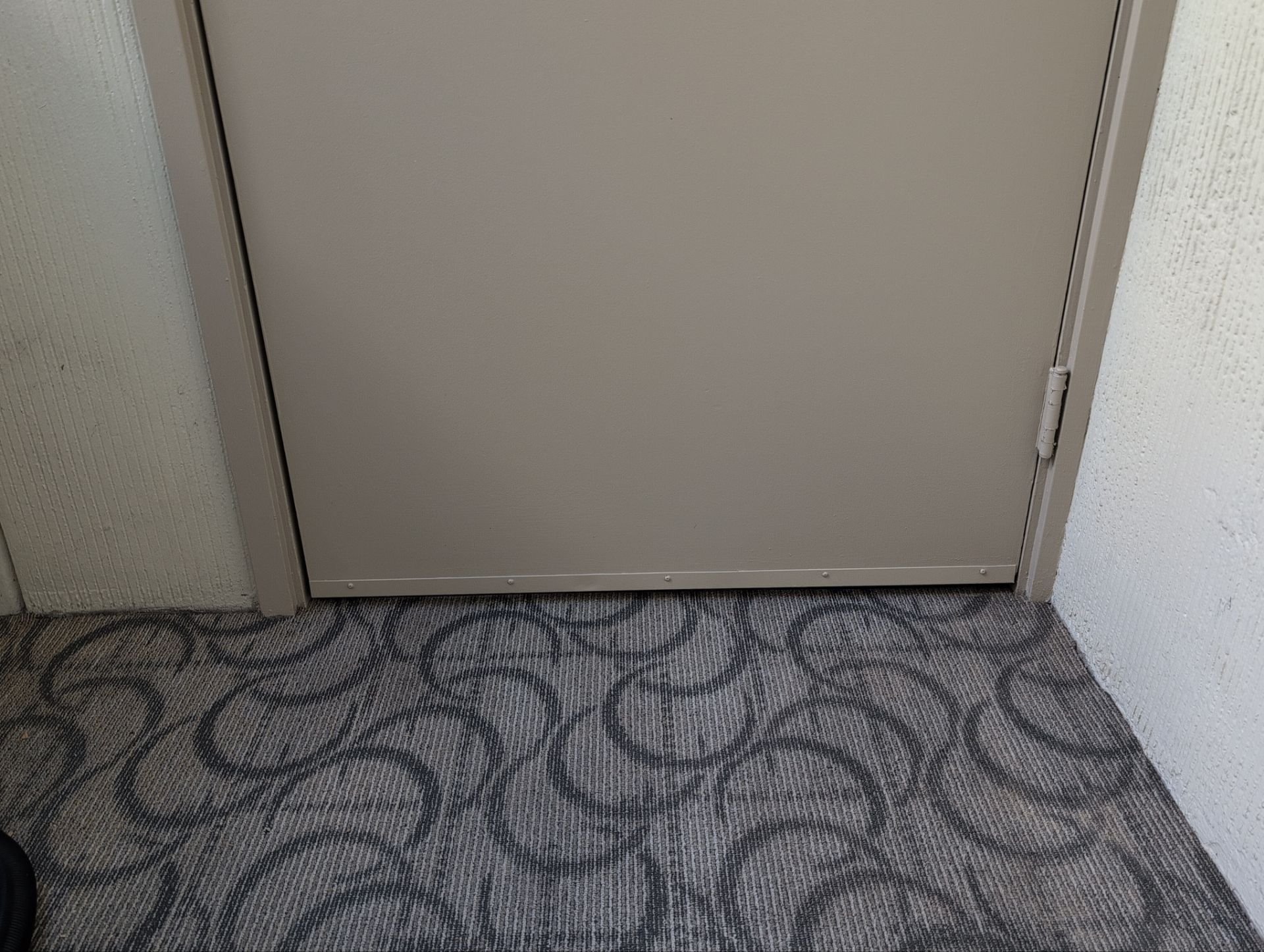Door swep installed