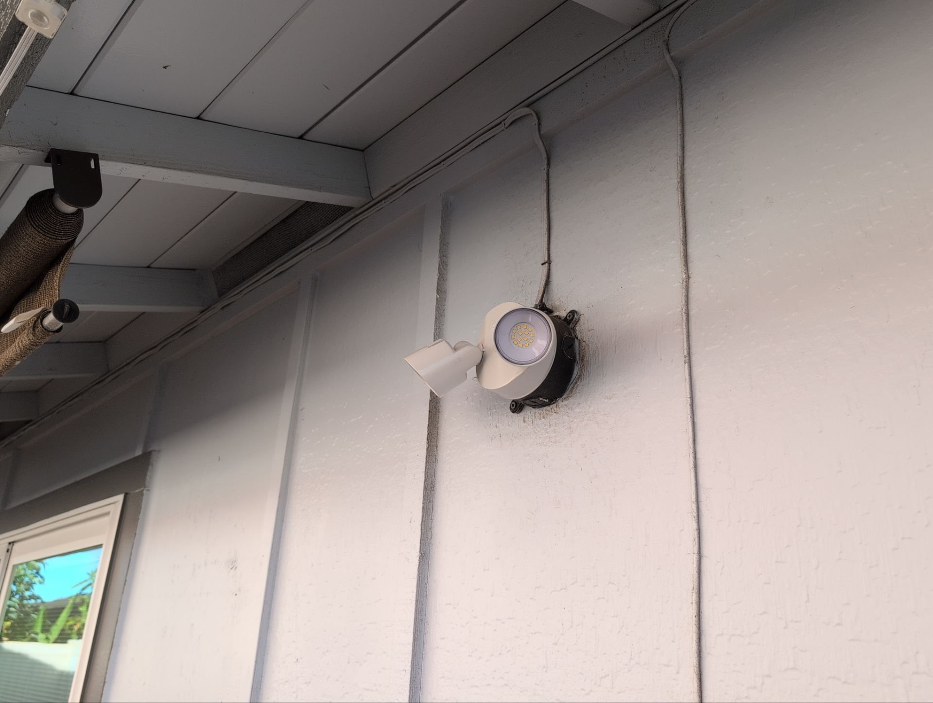 New flood light installed