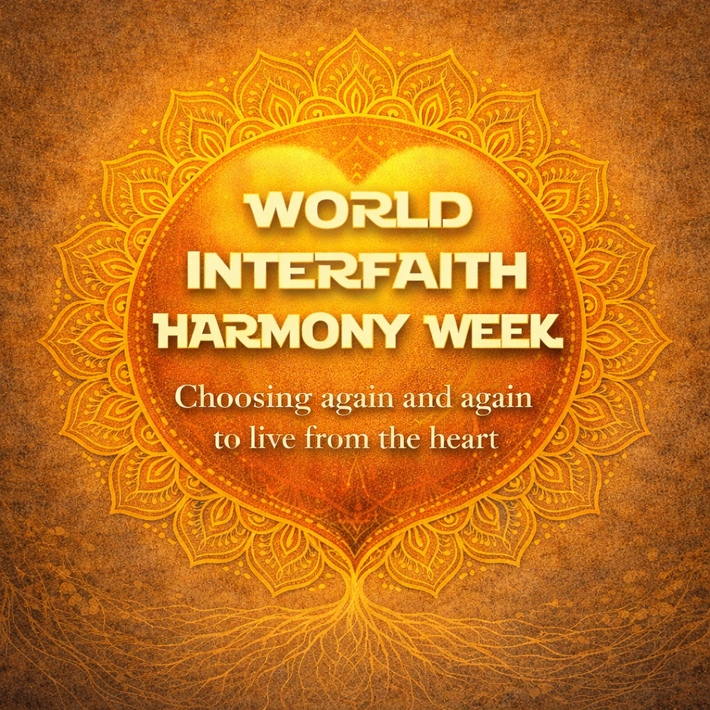 World Interfaith Harmony Week     ˗ˏˋ ♡ ˎˊ˗Jedi Edition, as walking the Way of the Heart in a divided world