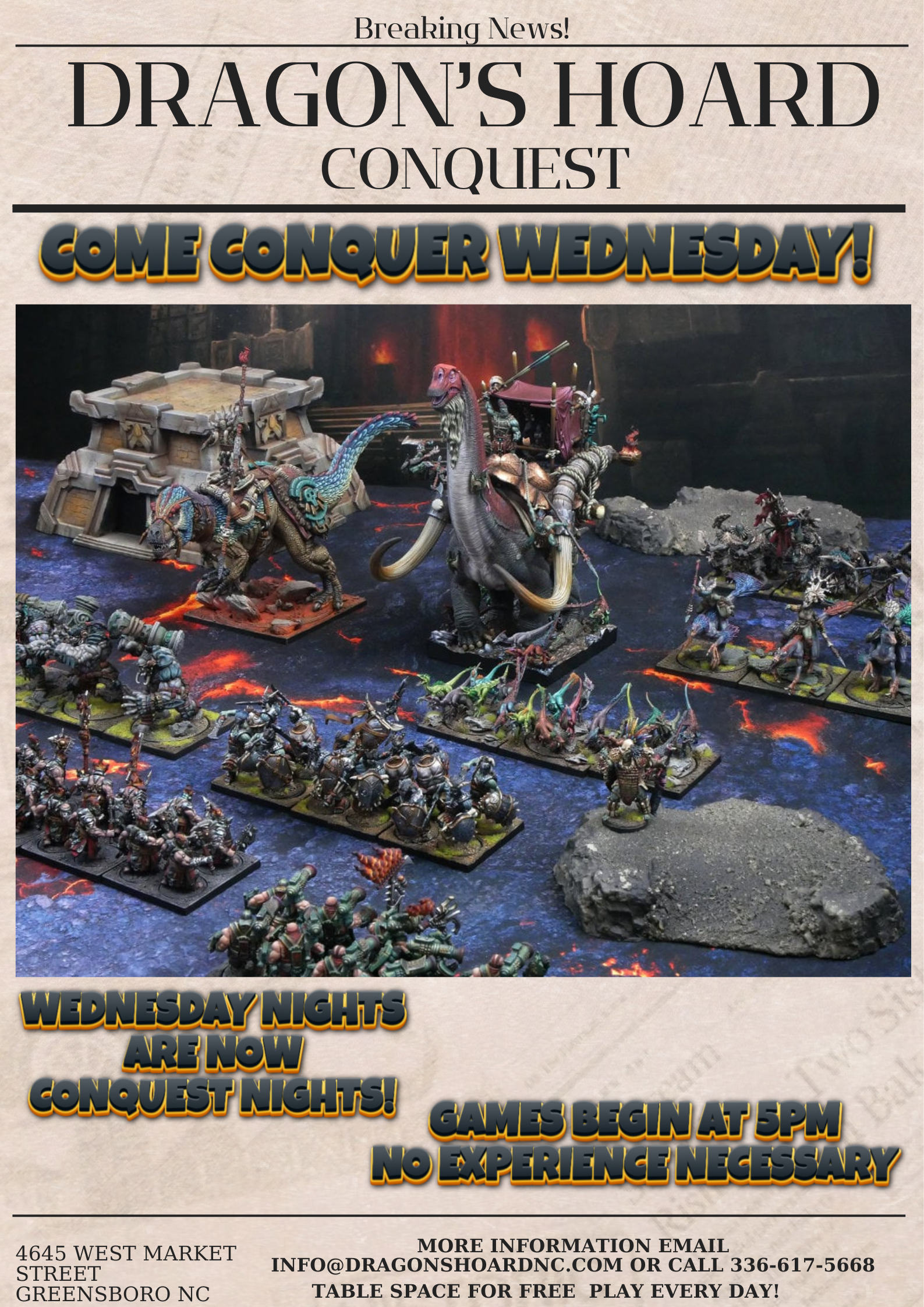 Conquer Wednesday with Conquest