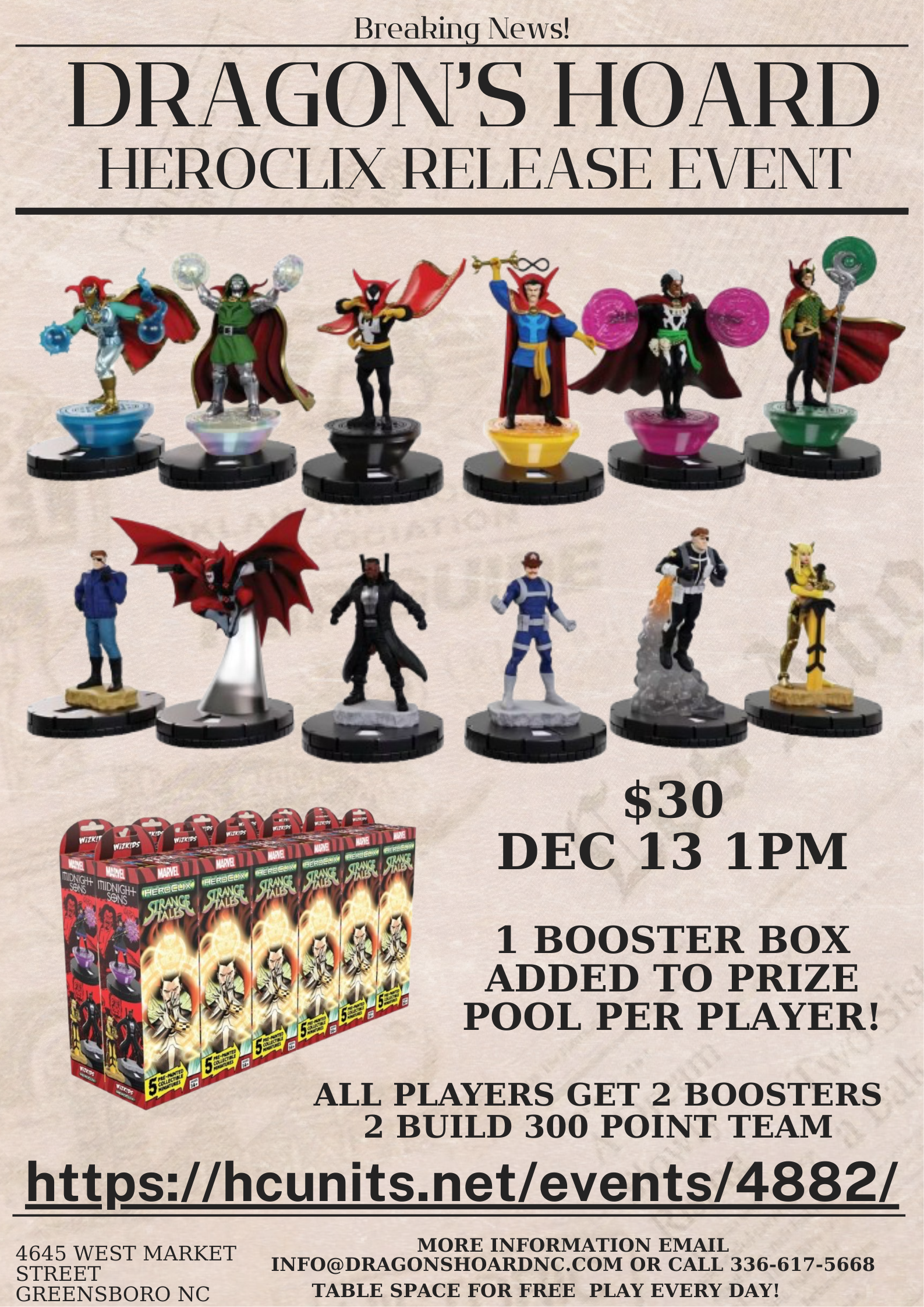 Heroclix Strange Tales Release Event