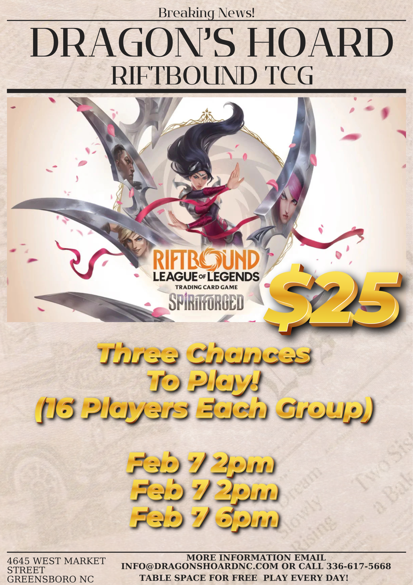 Riftbound Pre-Rift Event