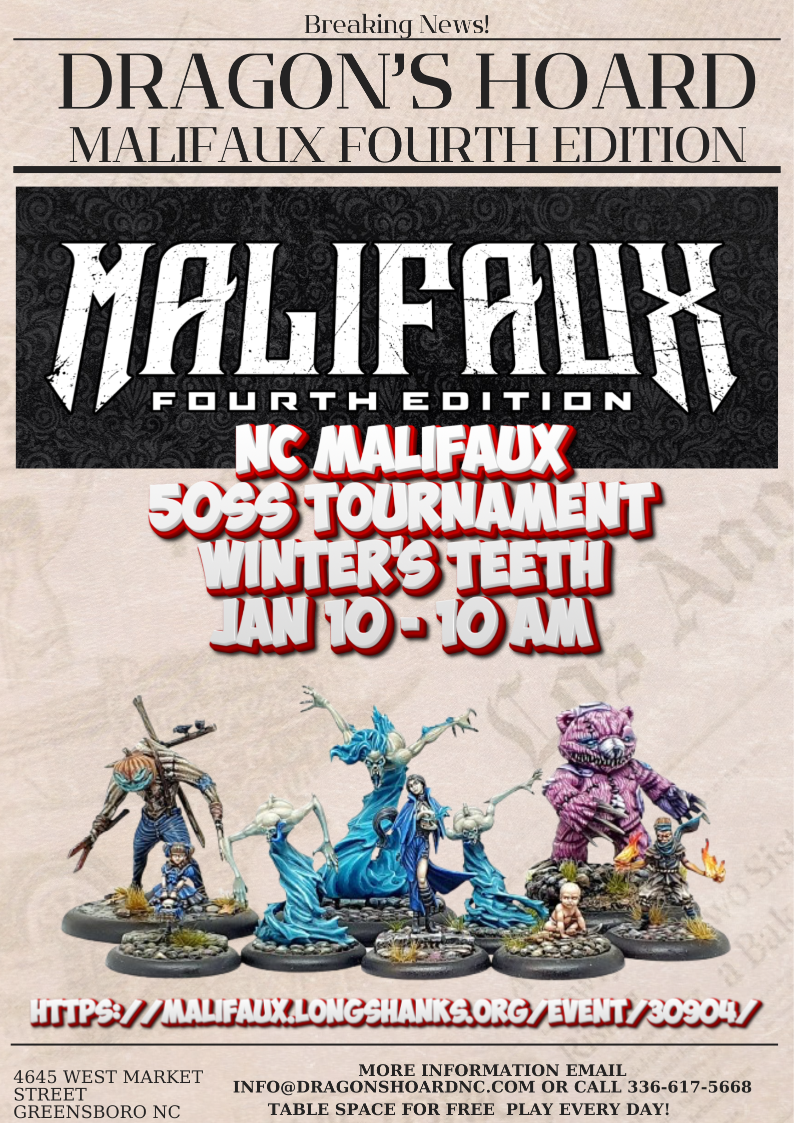 Malifaux - Winter's Teeth!