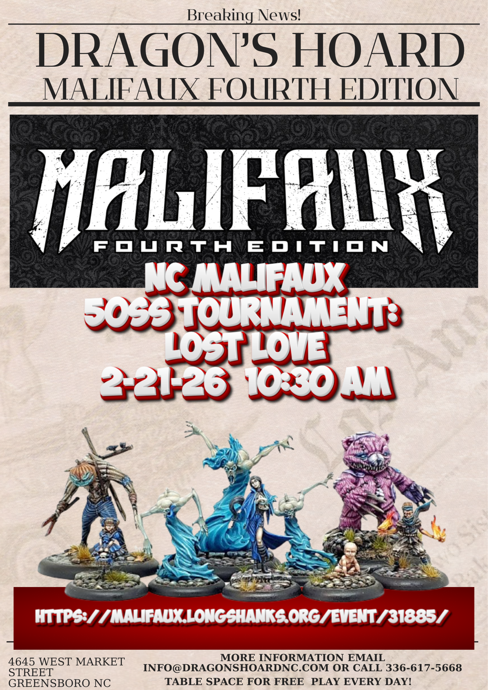 Malifaux Tournament