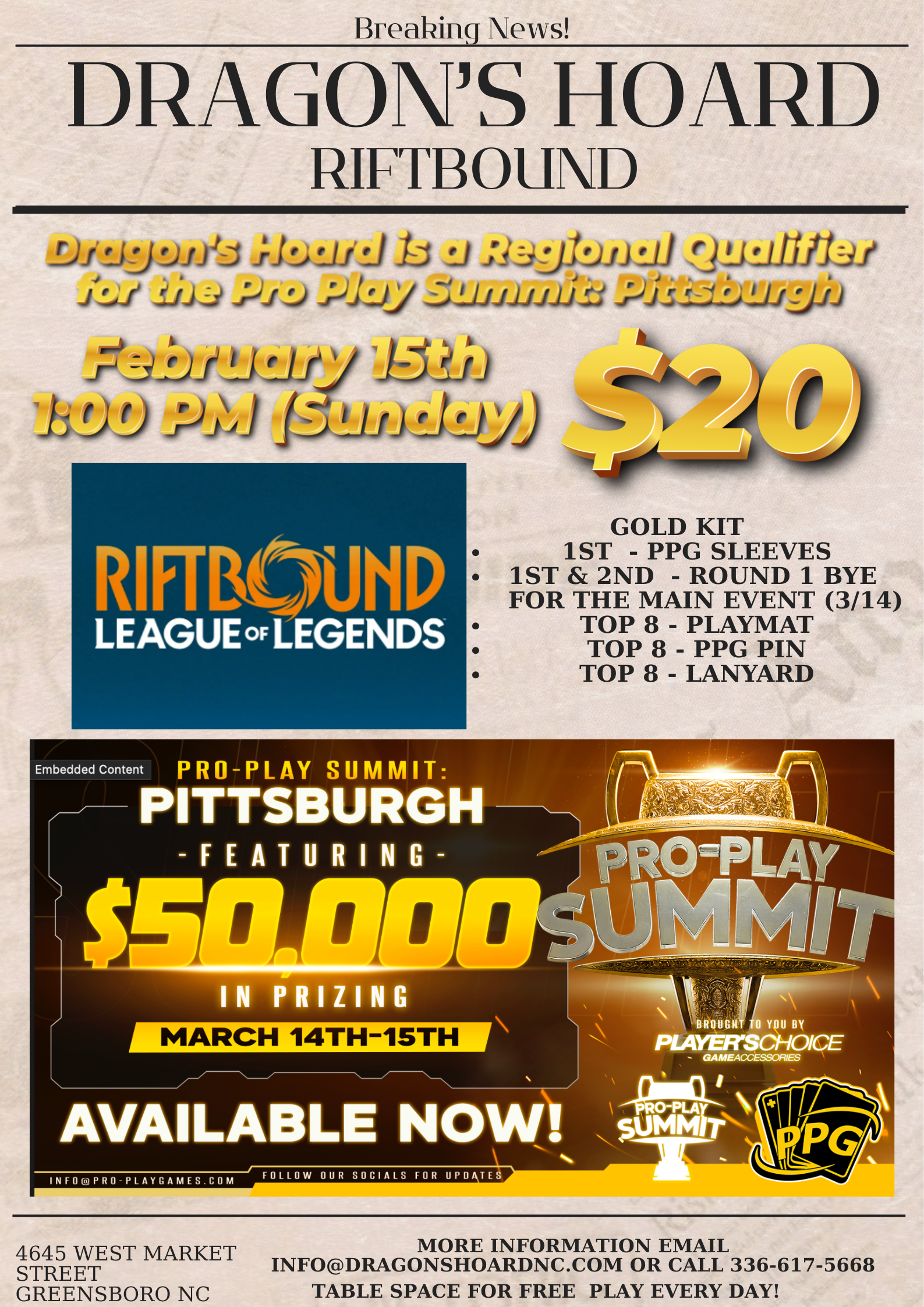 Riftbound Pro-Play Summit Qualifier