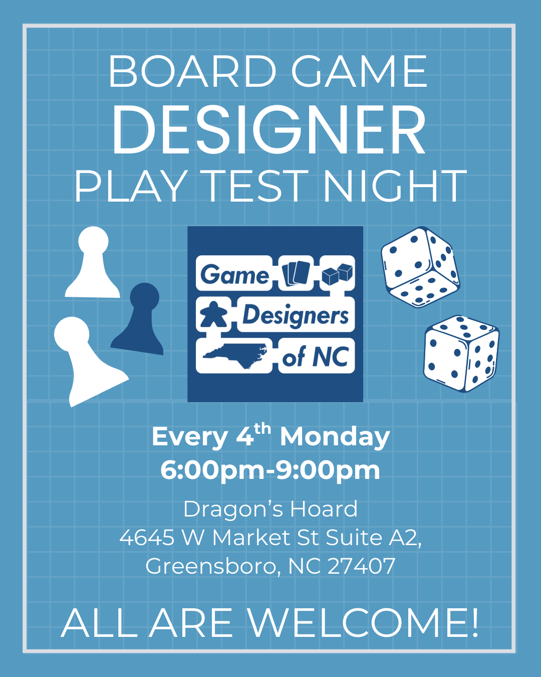 Board Game Designer Play Test Night