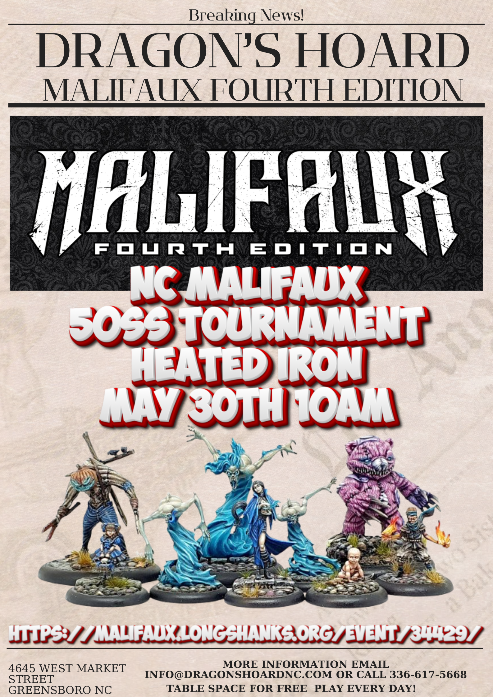 NC Malifaux 50SS Tournament