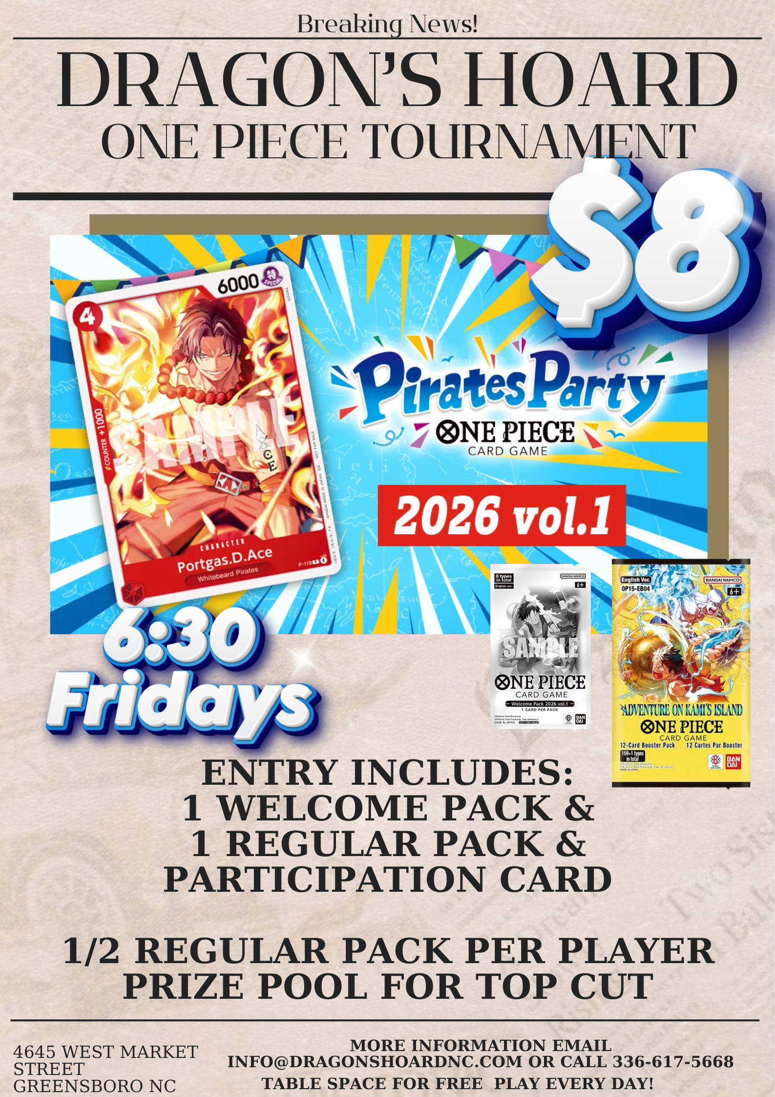 One Piece Pirates Party