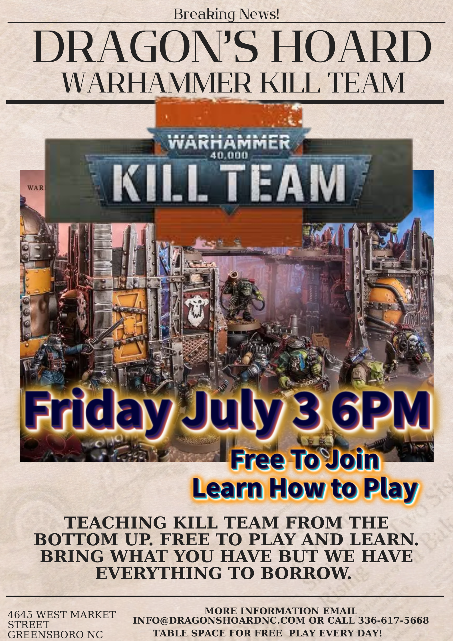 How to Kill Team
