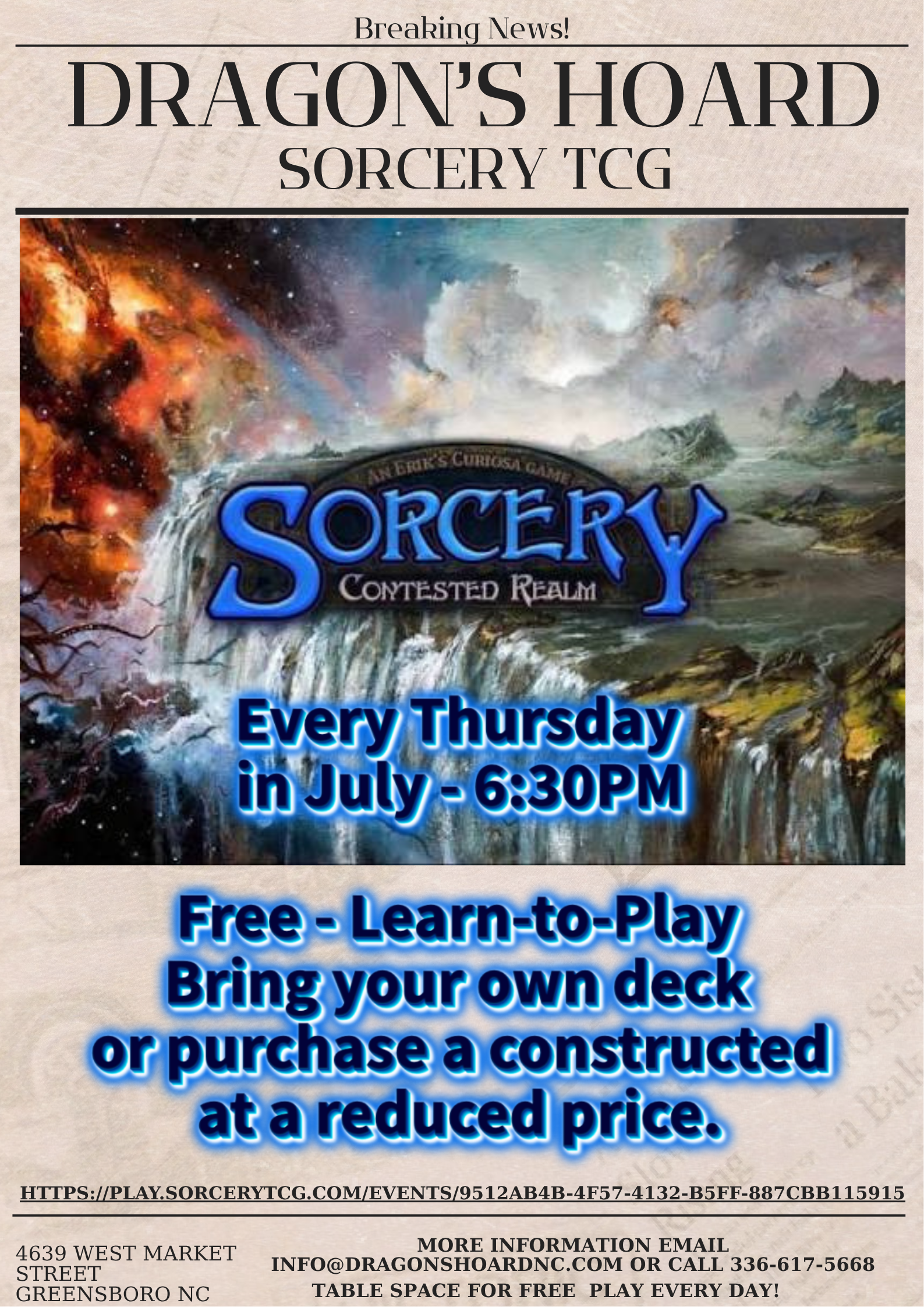 Sorcery TCG Learn to Play