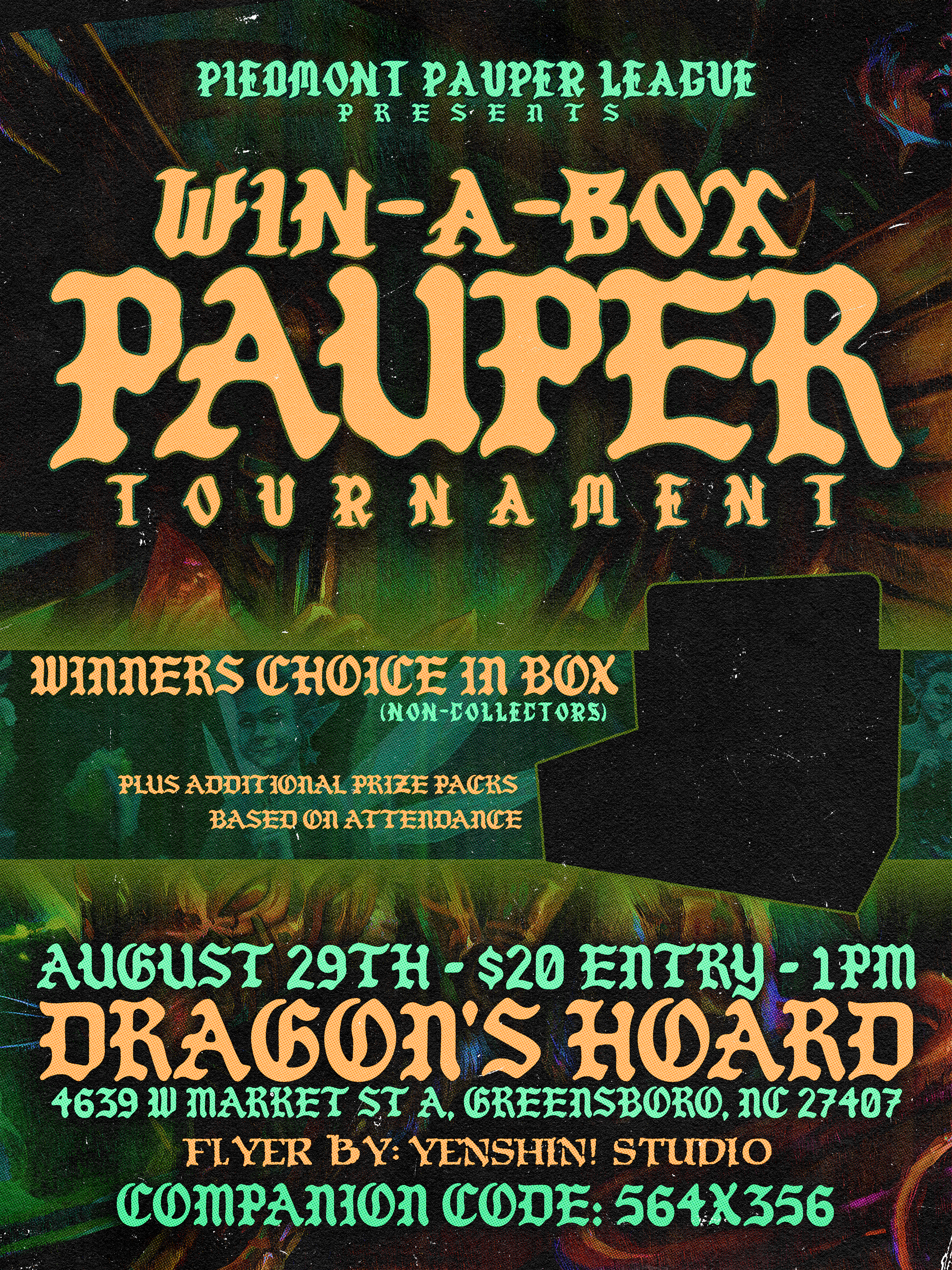 Win-a-box Pauper Tournament, Magic the Gathering