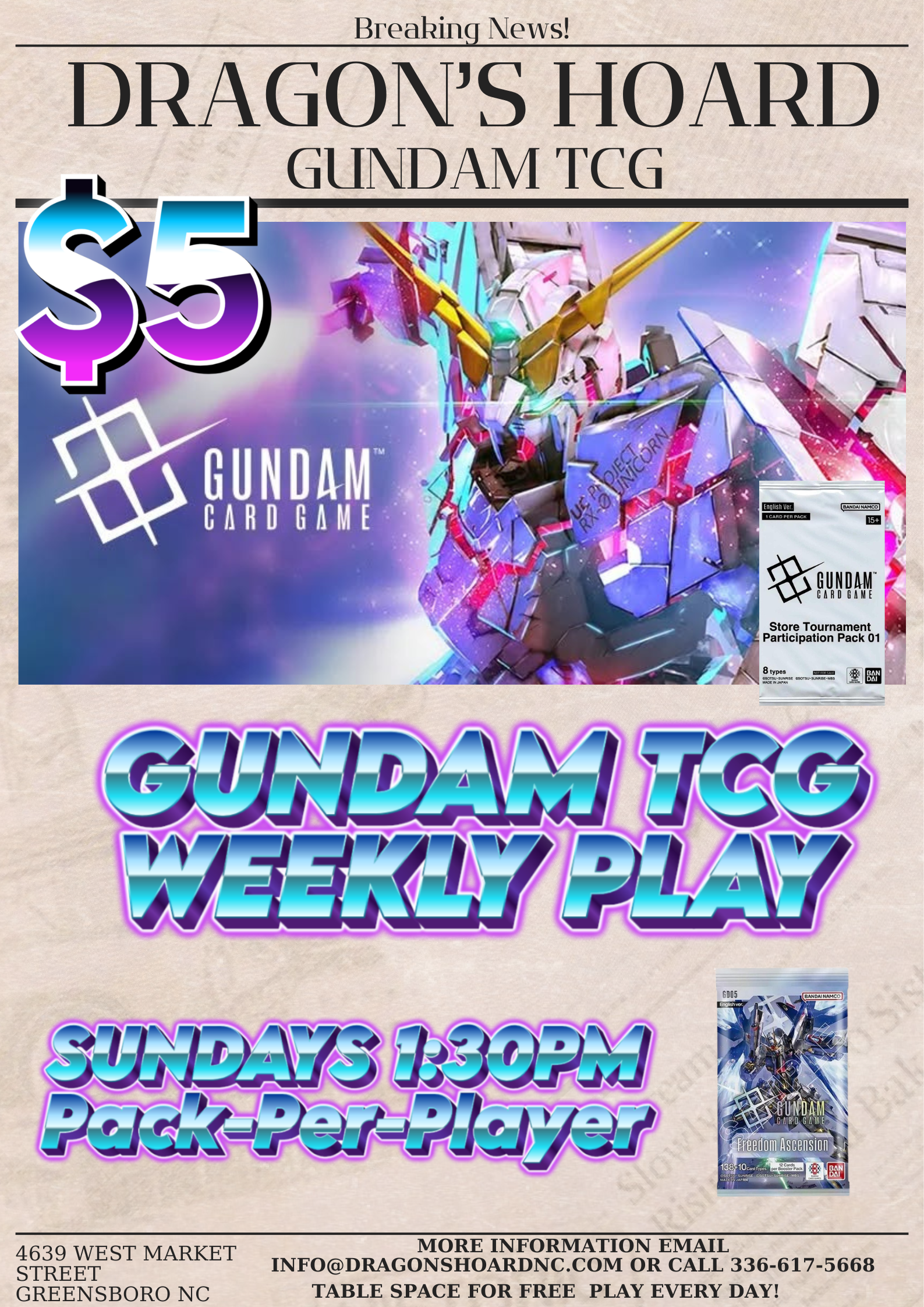 Gundam Weekly League Play