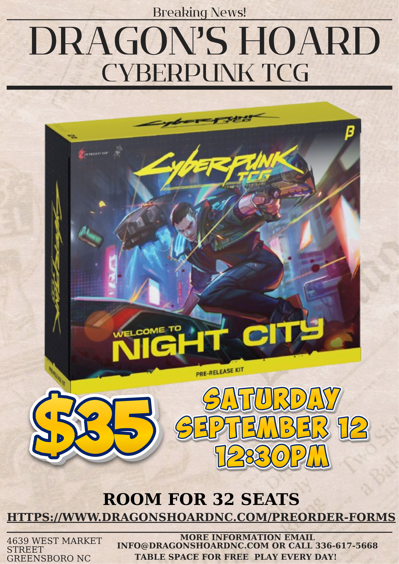 Cyberpunk TCG Beta Prerelease