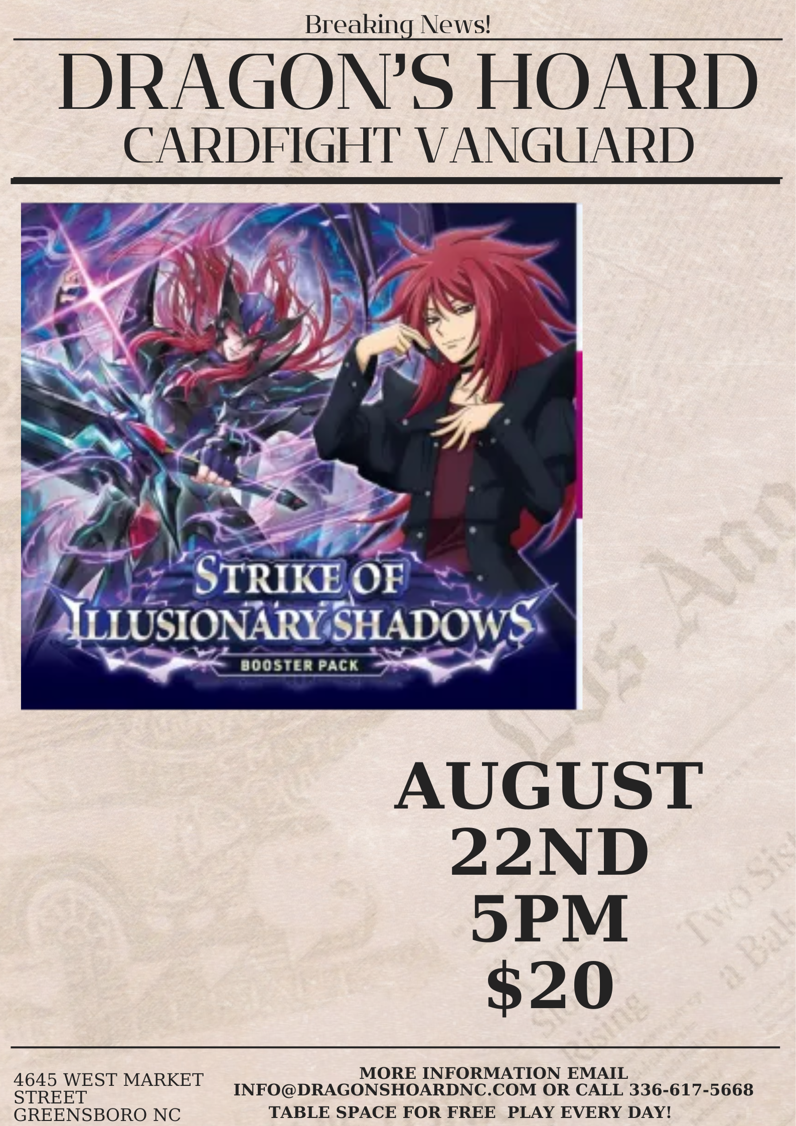 Cardfight Vanguard Infinite Rebirth Sneak Preview