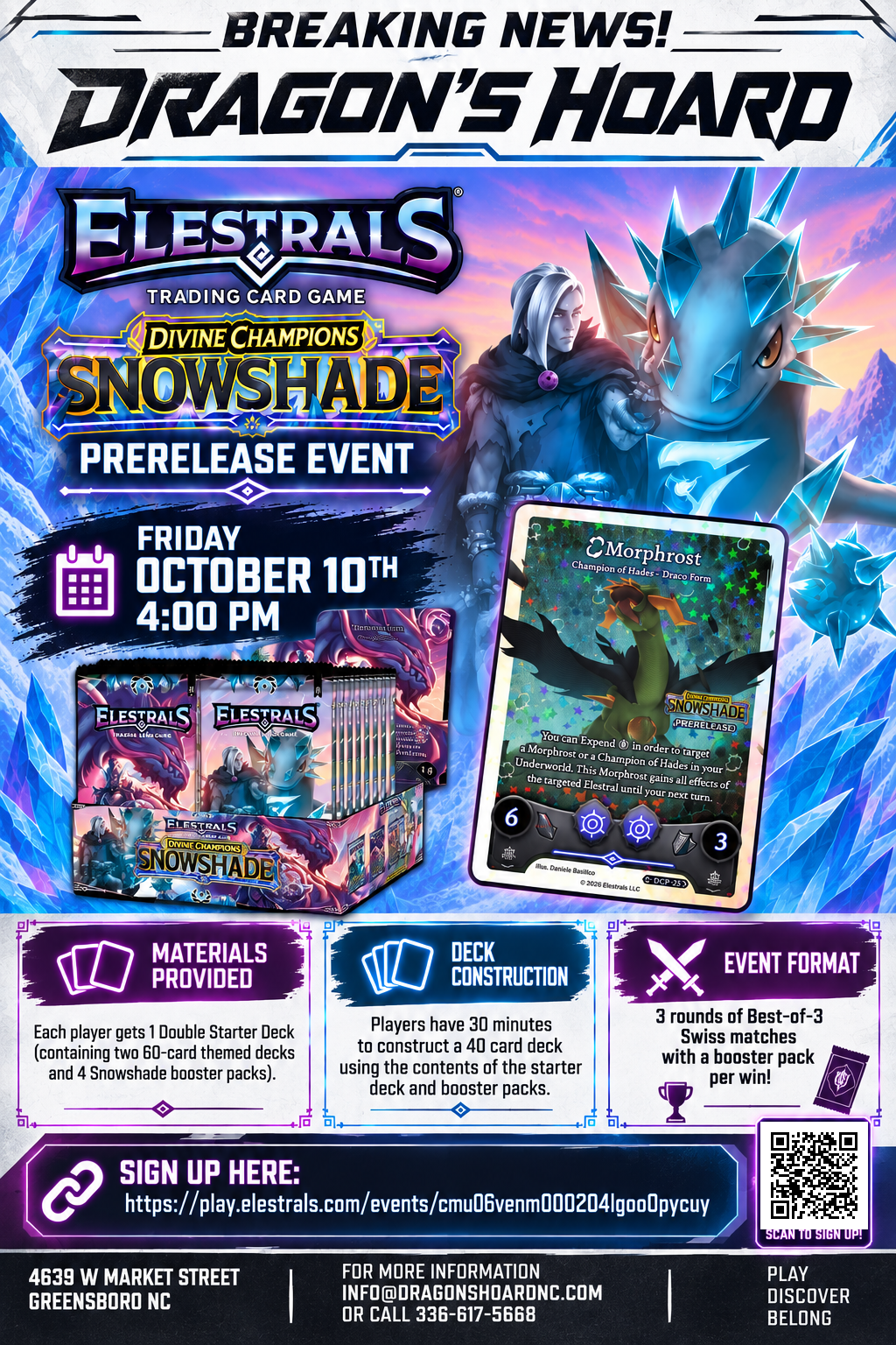 Elestrals Snowshade Prerelease