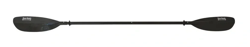 Razor Kayaks 4 Piece Paddle – Aluminium mit schwarzen Blättern und Schaft.