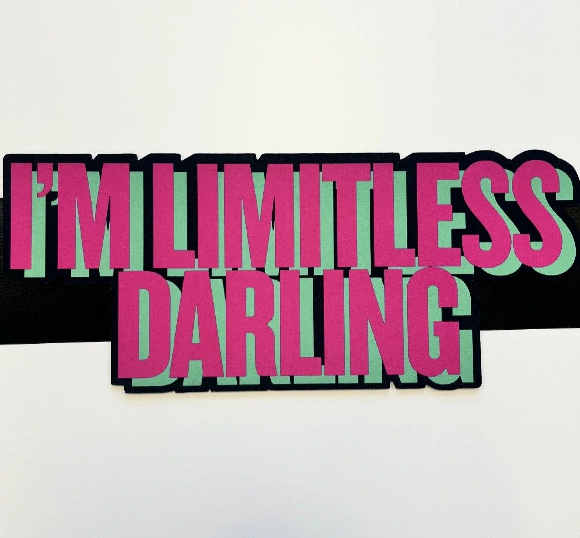 "I'm Limitless Darling" Desk Pad