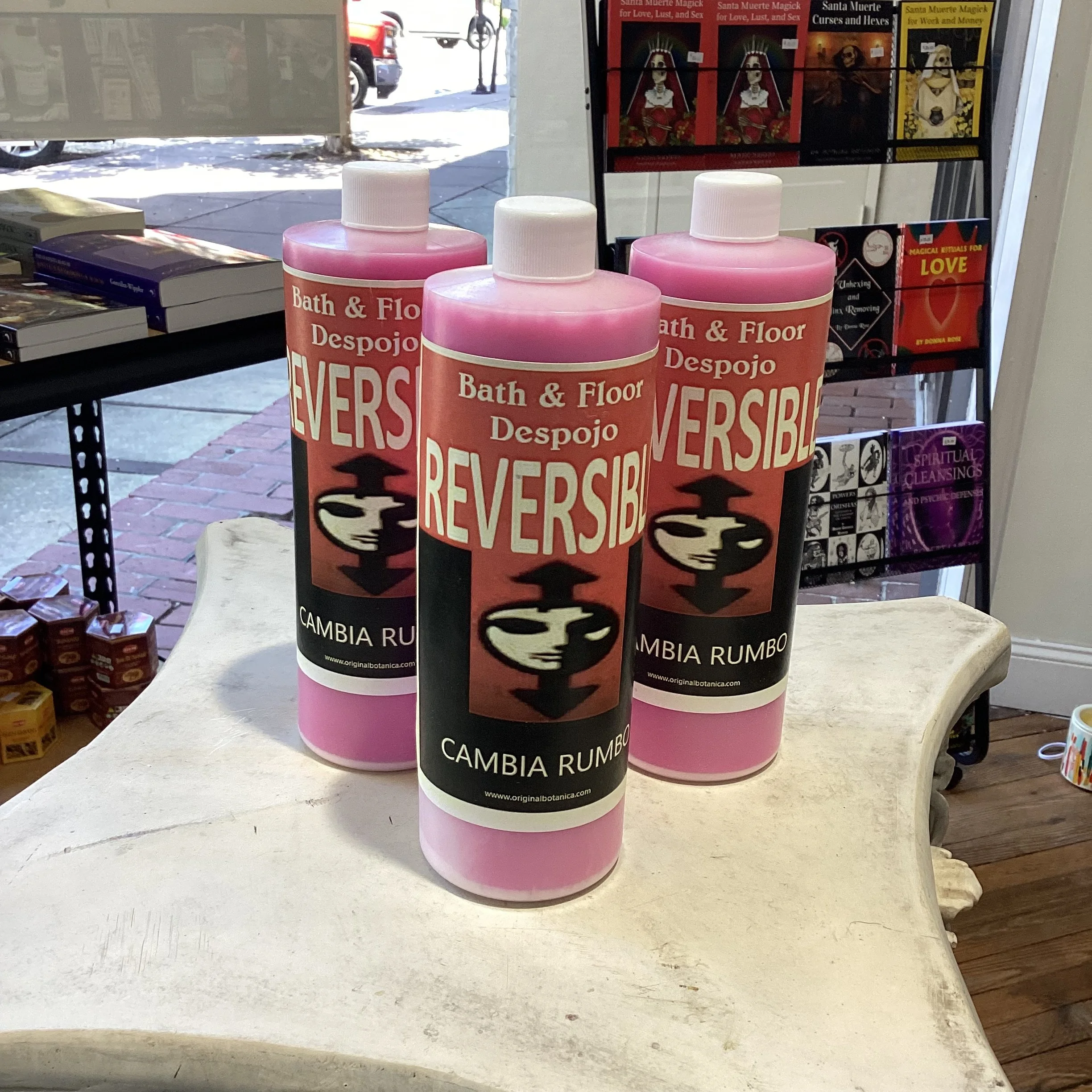 Reversible floorwash