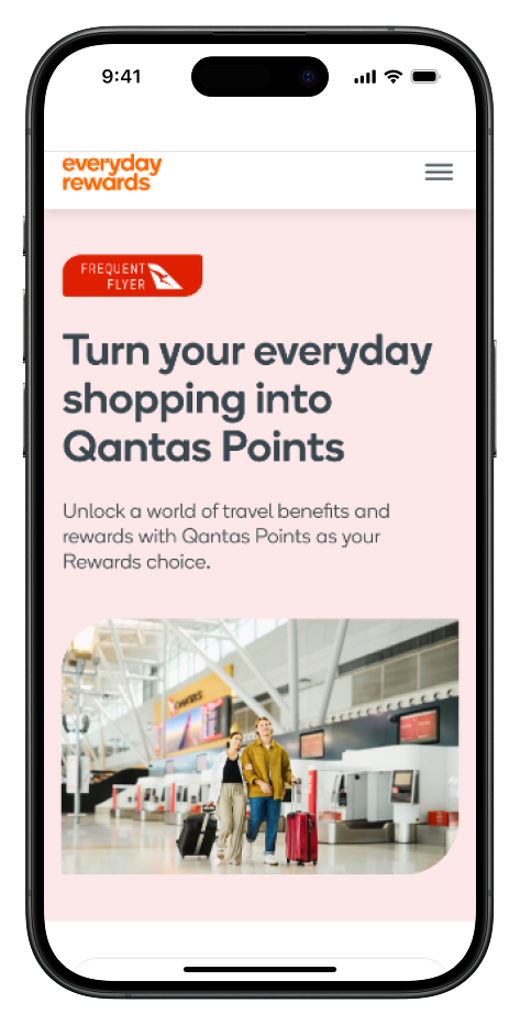 Everyday Rewards - Travel Rewards
