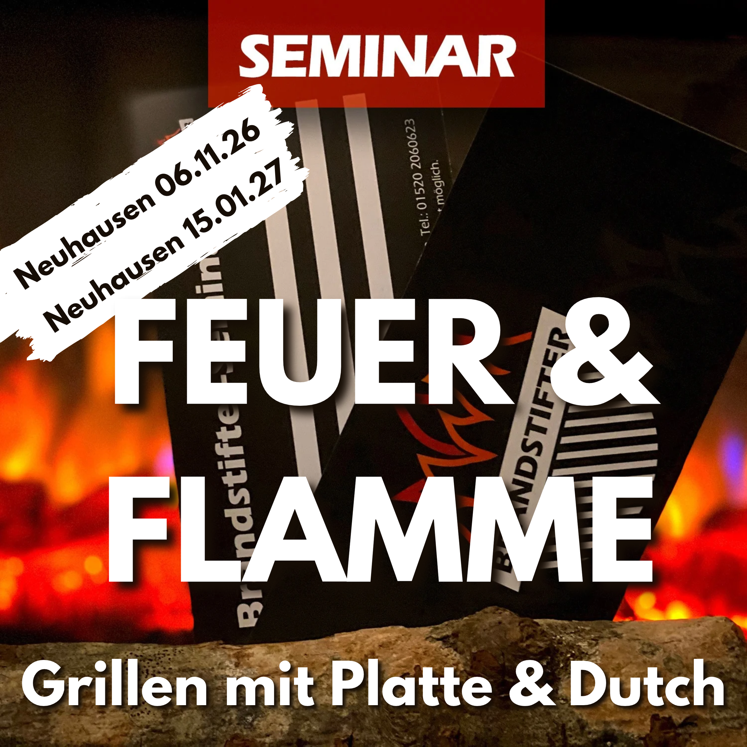 Grillseminar Feuer & Flamme – Grillen mit Platte & Dutch