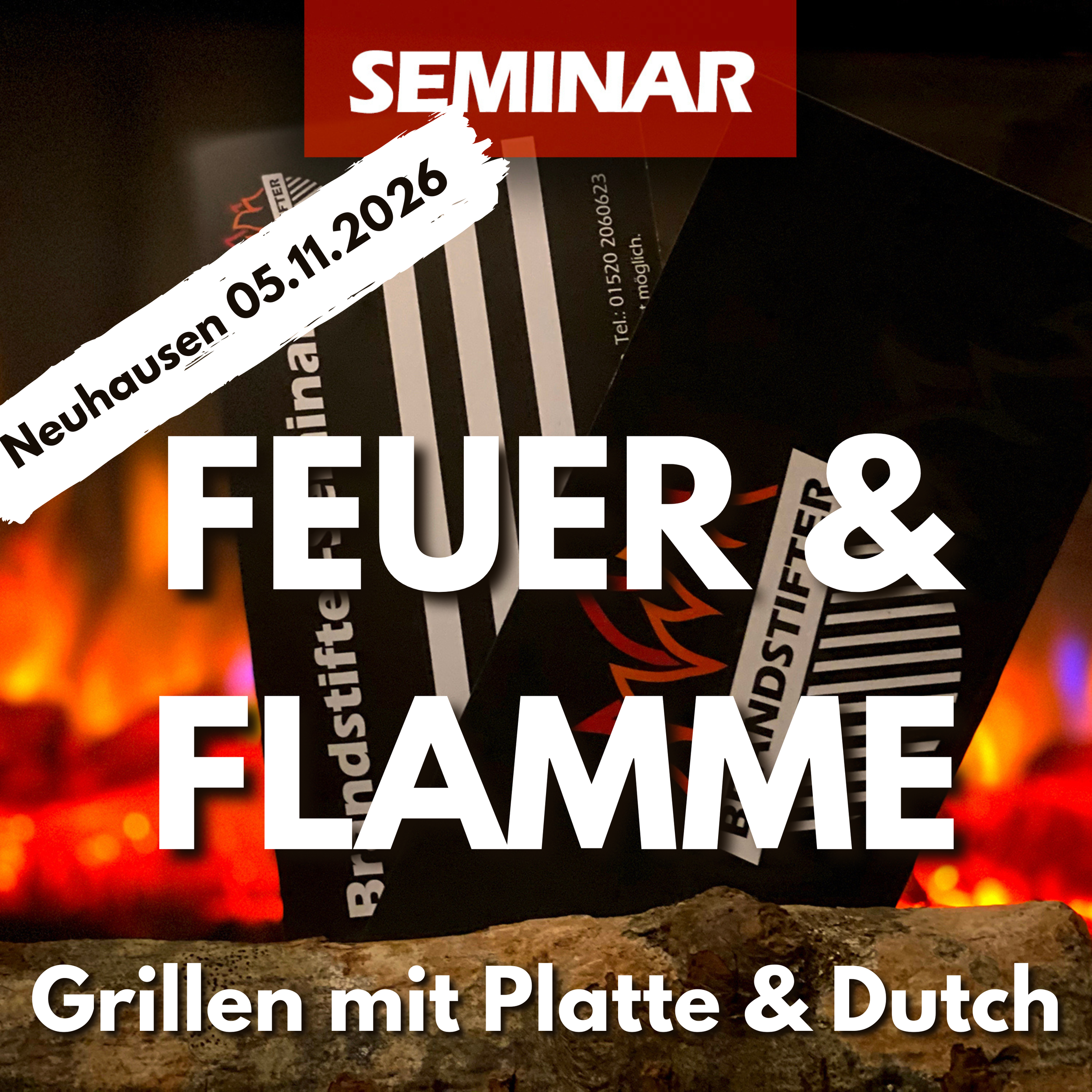 Grillseminar Feuer & Flamme – Grillen mit Platte & Dutch 6.11.26 18 Uhr
