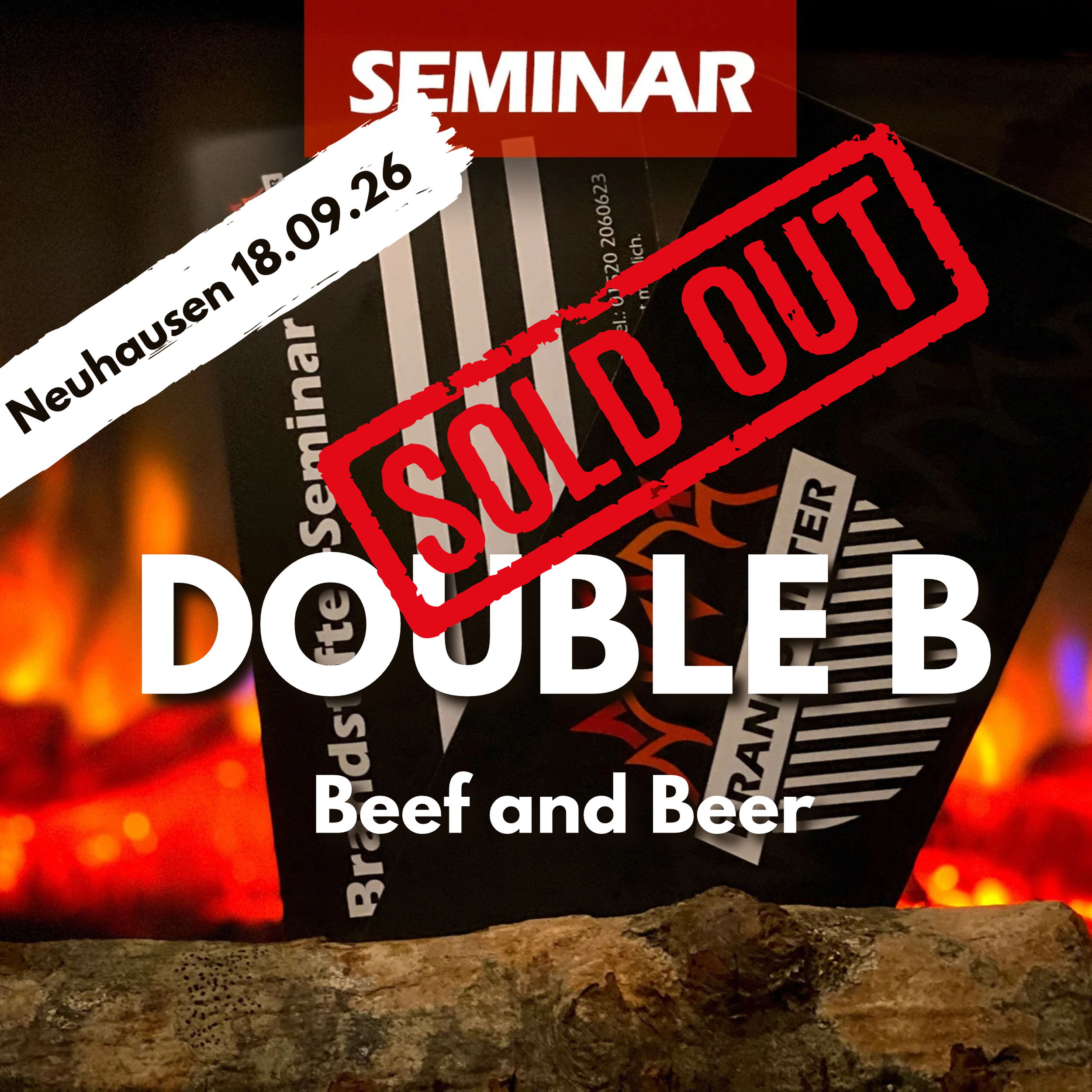 Grillseminar Double B (Beef & Beer) 18.9.26 18 Uhr