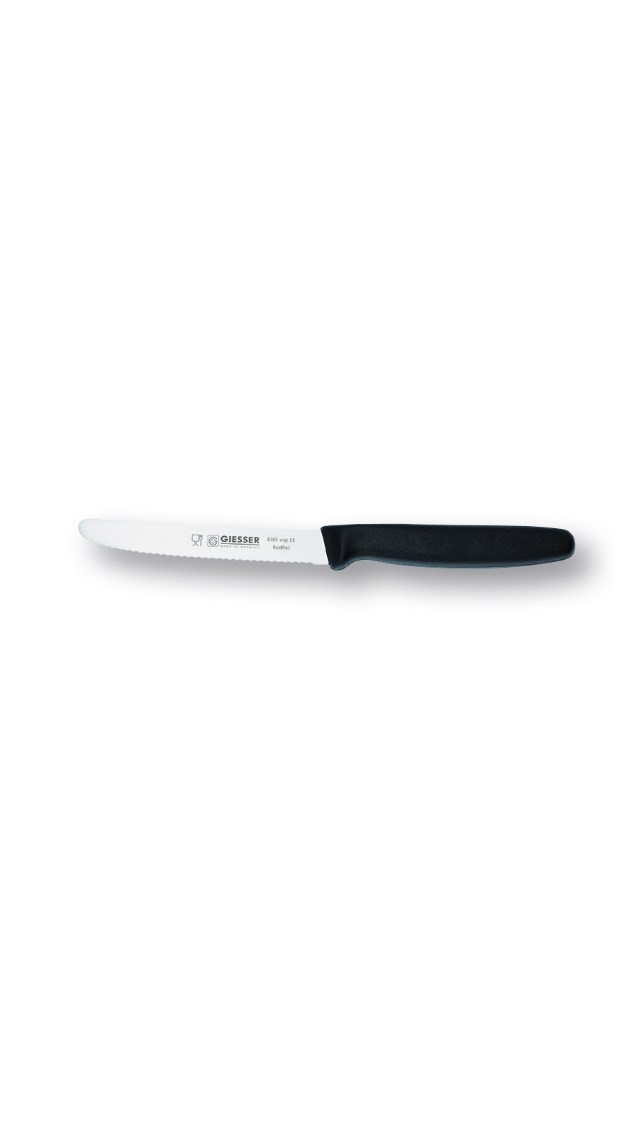 Universalmesser Wellenschliff 11 cm (Giesser) Brandstifter Edition
