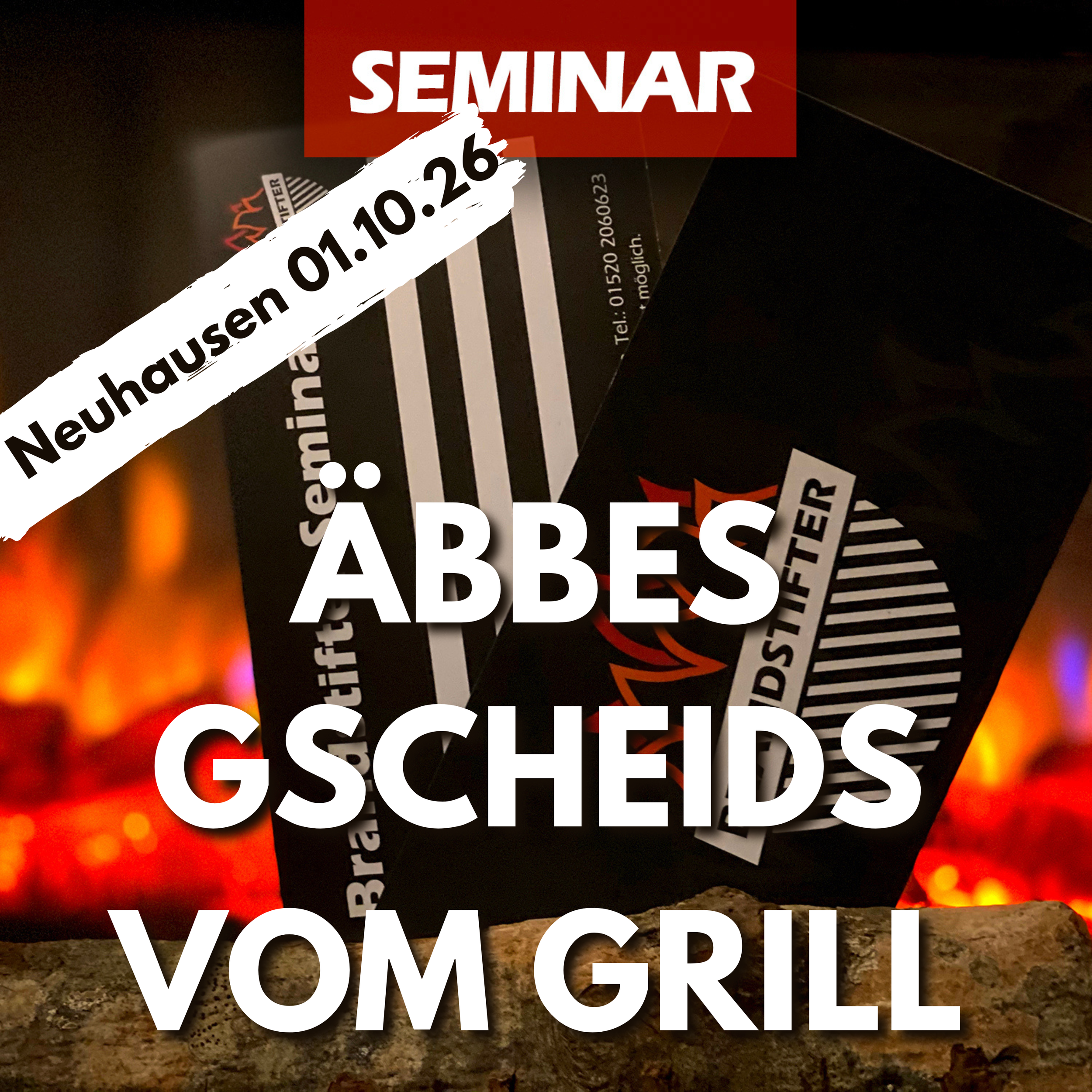 Grillseminar Äbbes gscheids vom Grill 1.10.26 18 Uhr