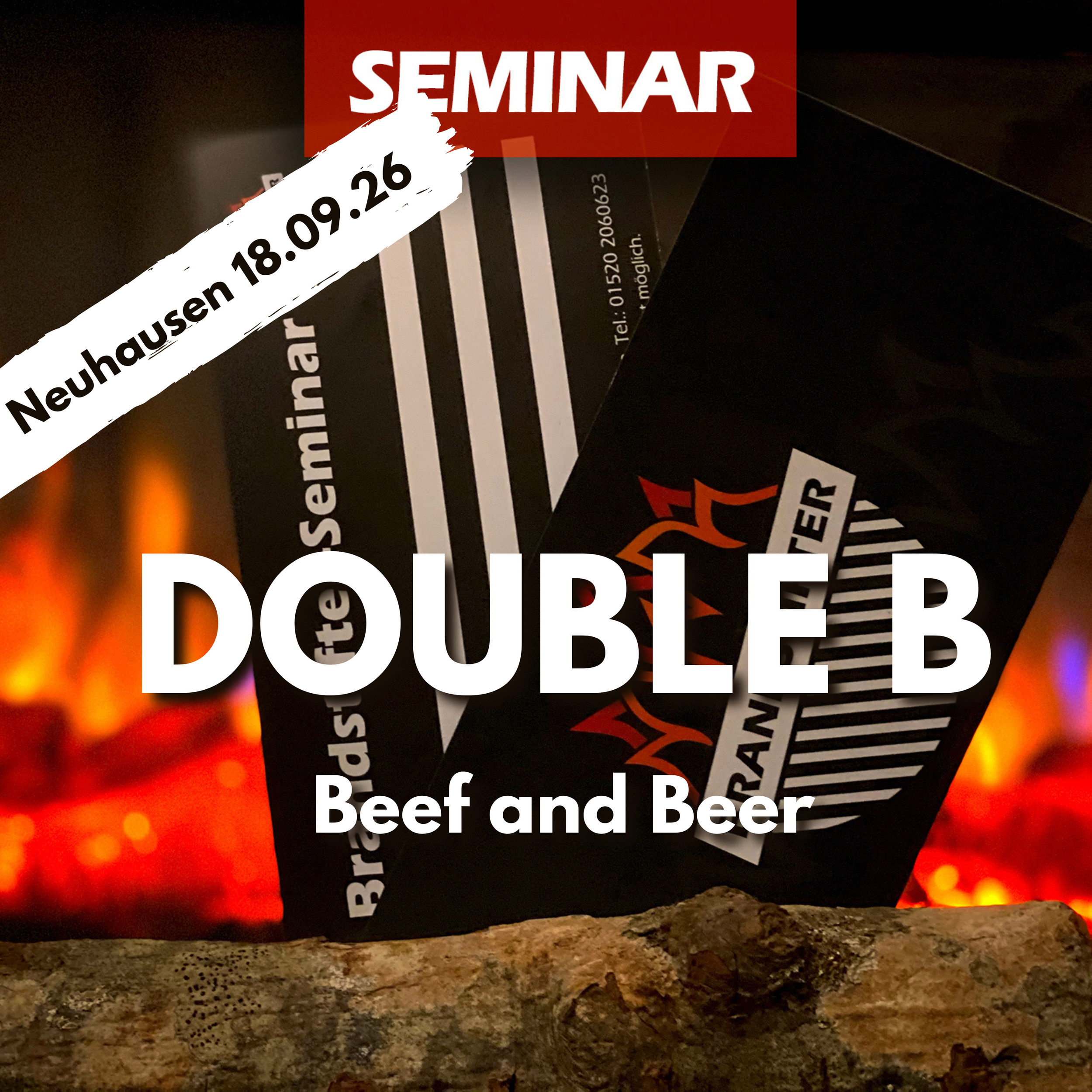 Grillseminar Double B (Beef & Beer) 18.9.26 18 Uhr