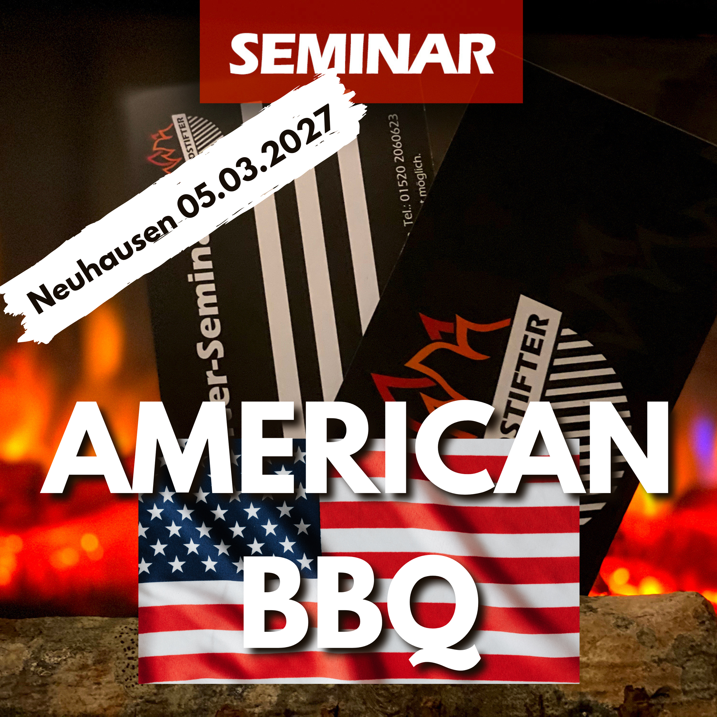 Grillseminar American BBQ  05.03.2027 18Uhr