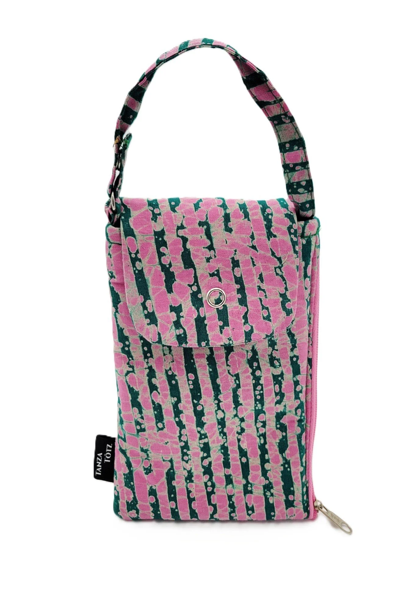 Cellphone Case - Pink & Green