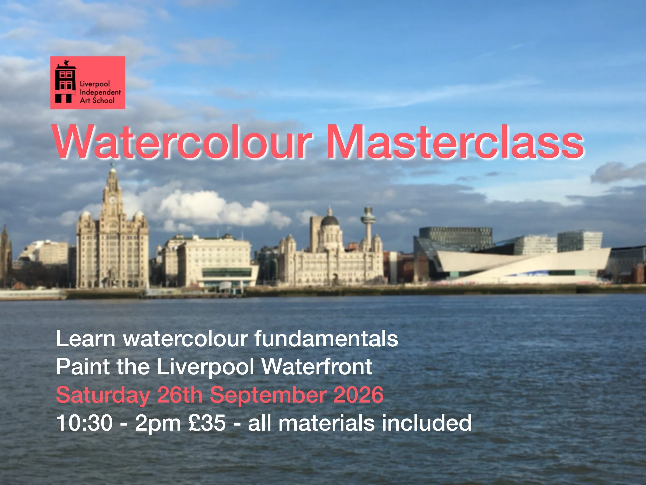 Watercolour Masterclass Liverpool Waterfront